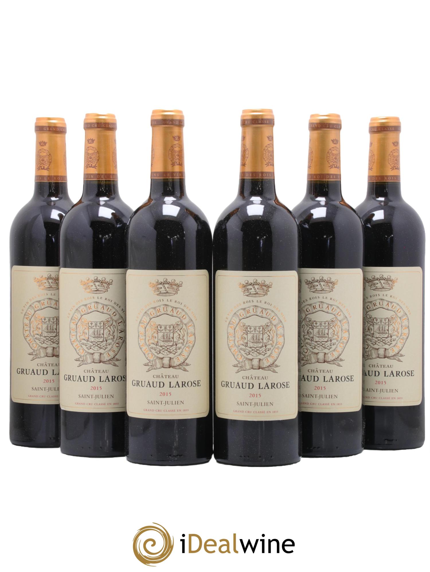 Château Gruaud Larose 2ème Grand Cru Classé 2015 - Lot de 6 bouteilles - 0