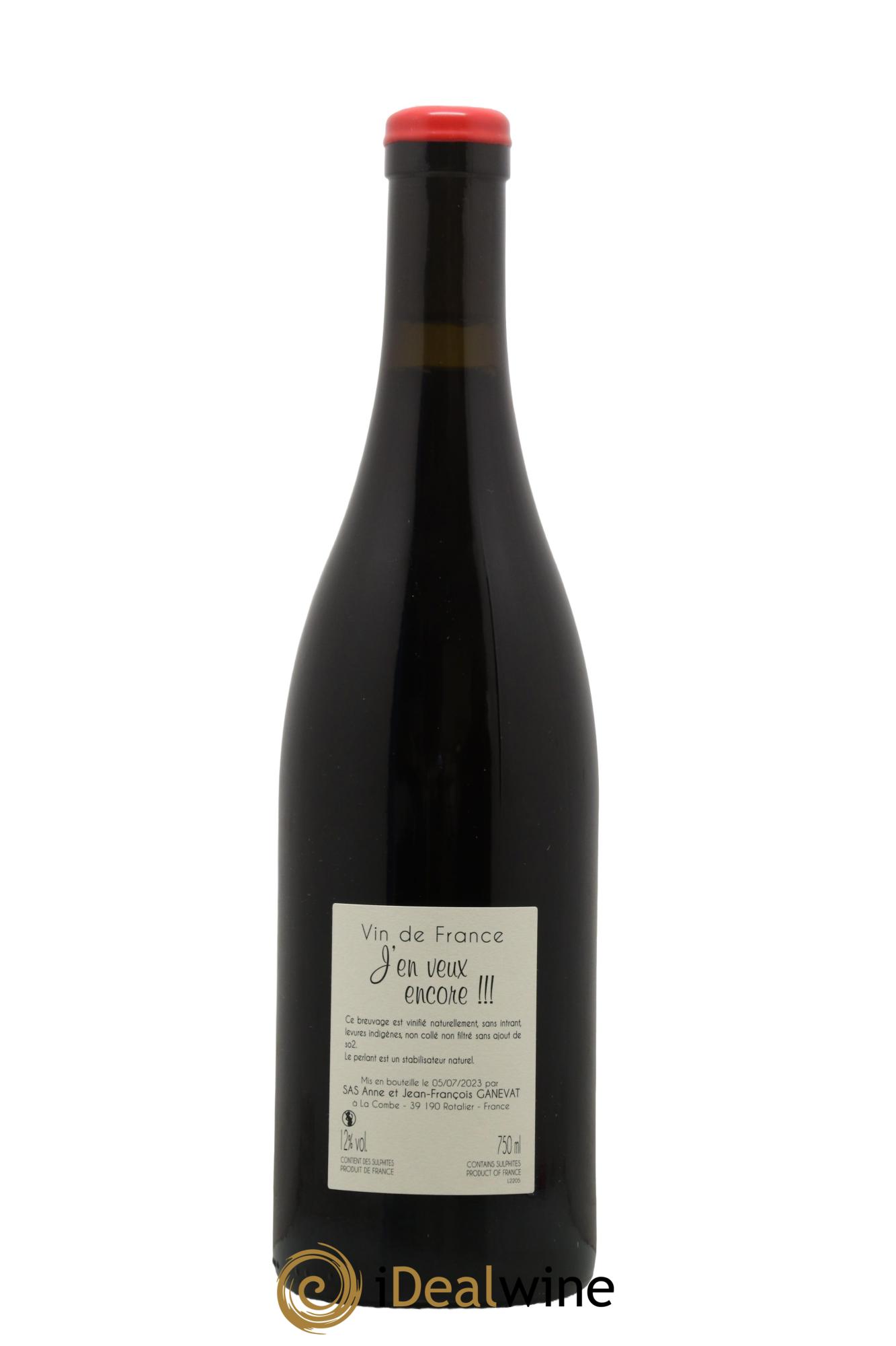 Vin de France J'en veux encore Anne et Jean François Ganevat 2022 - Lot de 1 bouteille - 1