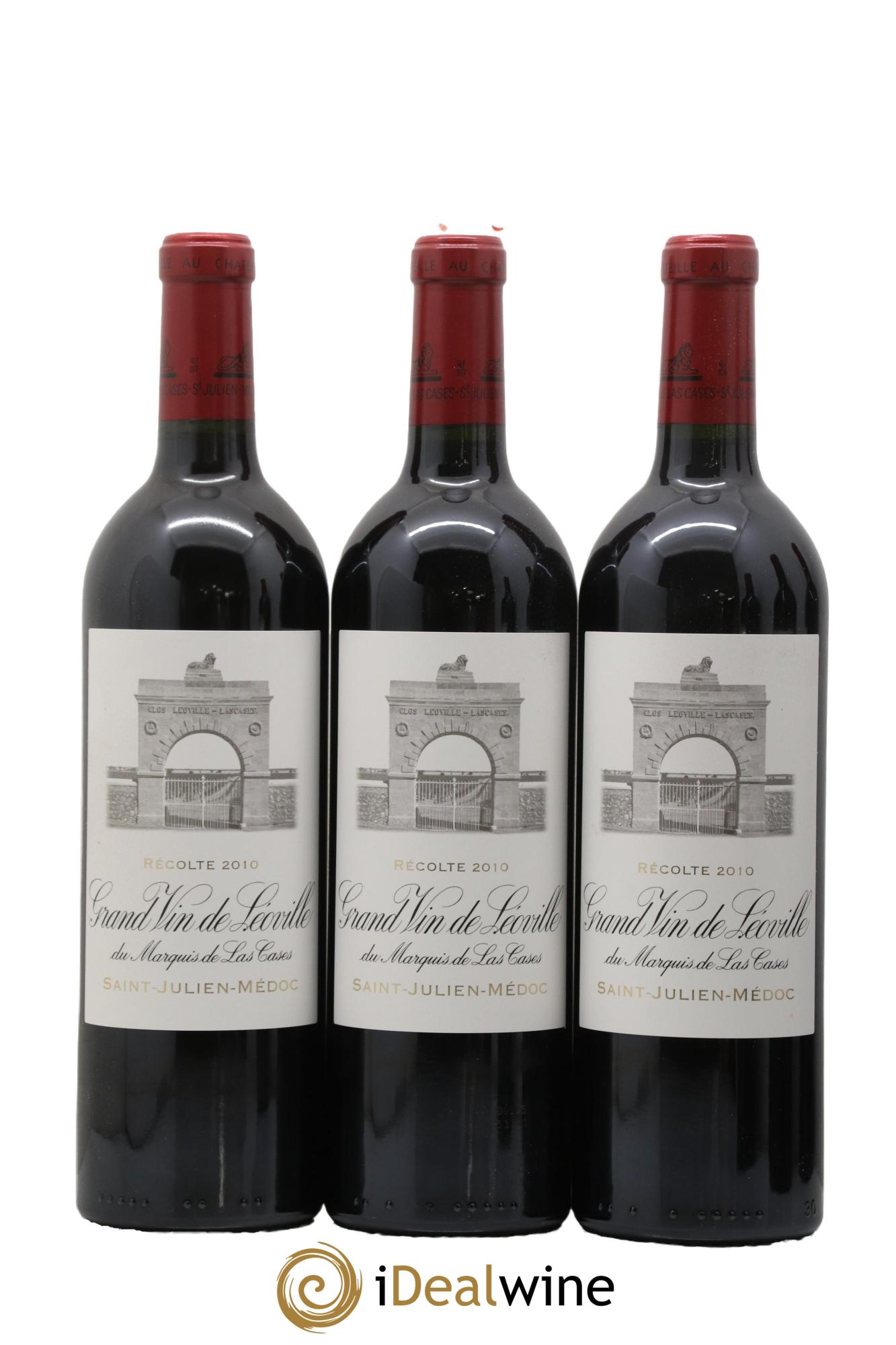 Château Léoville Las Cases 2ème Grand Cru Classé 2010 - Lot of 6 bottles - 2