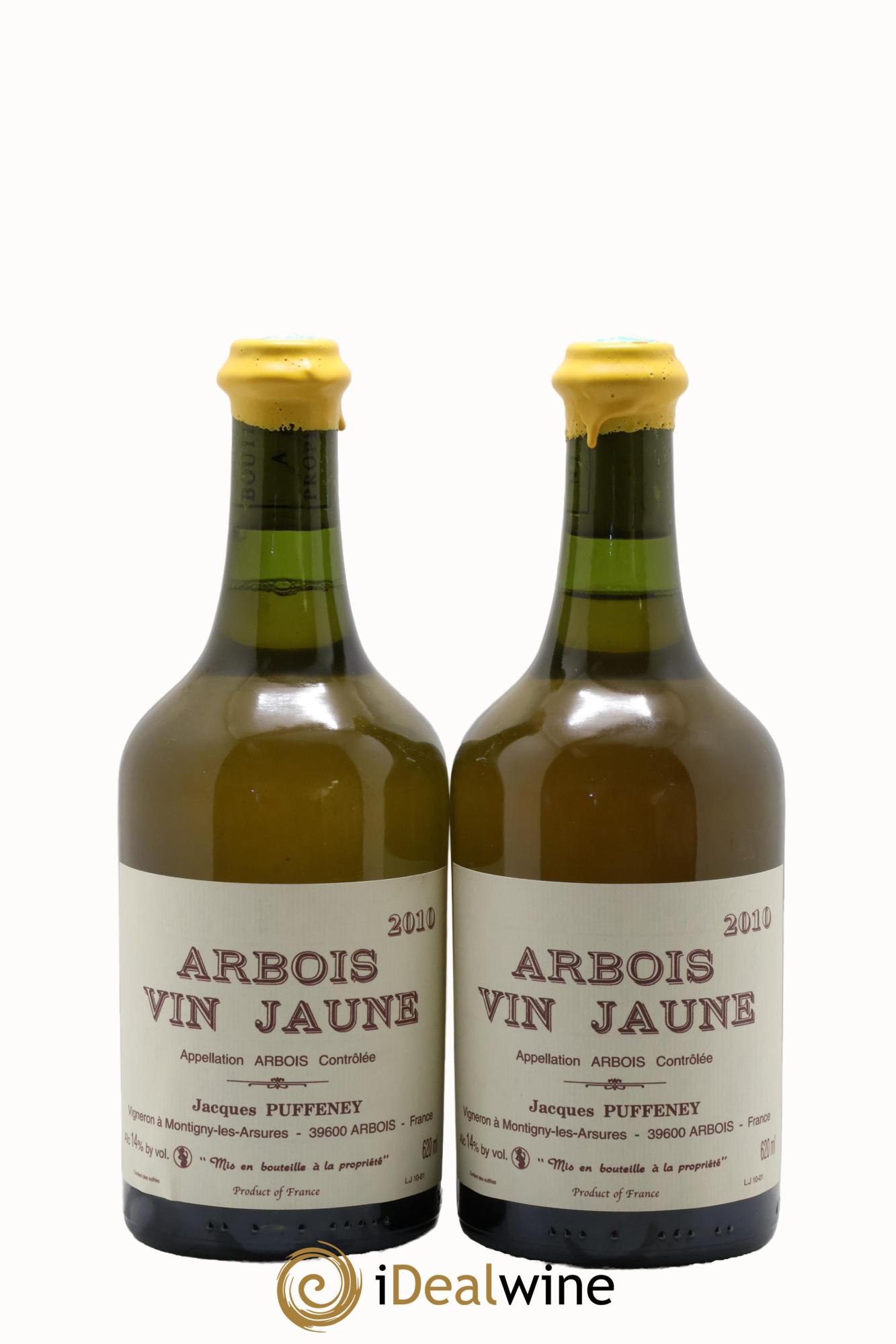 Arbois Vin Jaune Jacques Puffeney 2010 - Lot of 2 Clavelins - 0