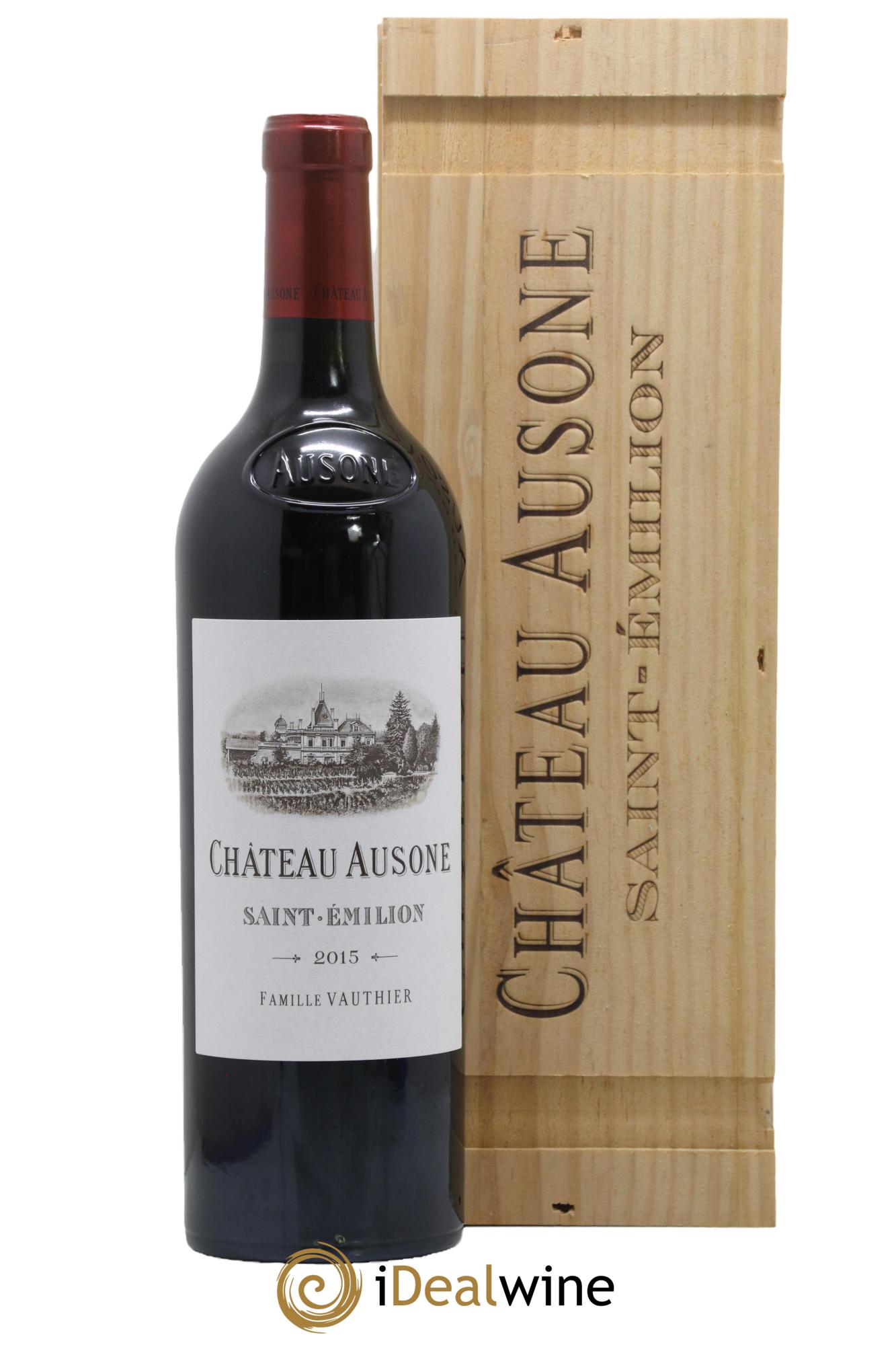 Château Ausone 1er Grand Cru Classé A 2015 - Lot de 1 bouteille - 0