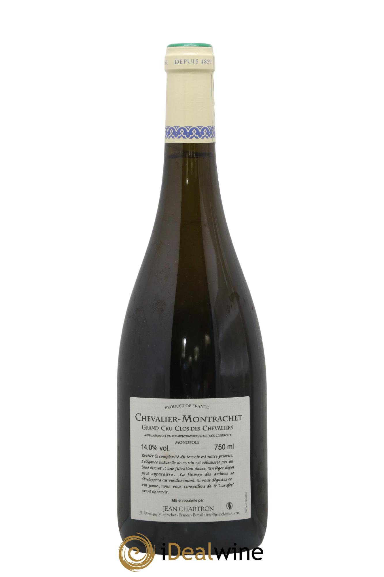 Chevalier-Montrachet Grand Cru Clos des Chevaliers Jean Chartron (Domaine) 2018 - Lot de 1 bouteille - 1