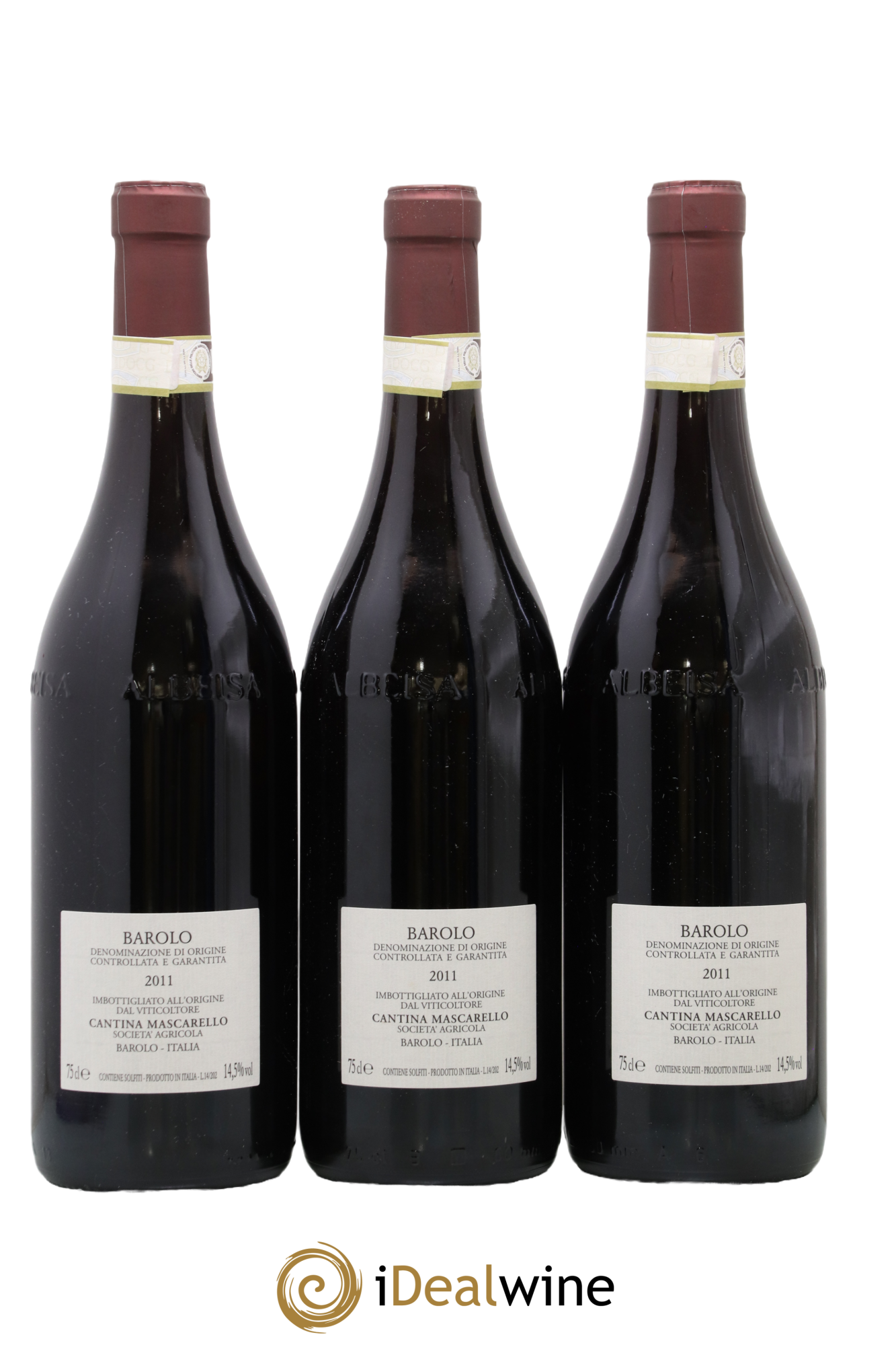 Barolo DOCG Bartolo Mascarello 2011 - Lot de 3 bouteilles - 1