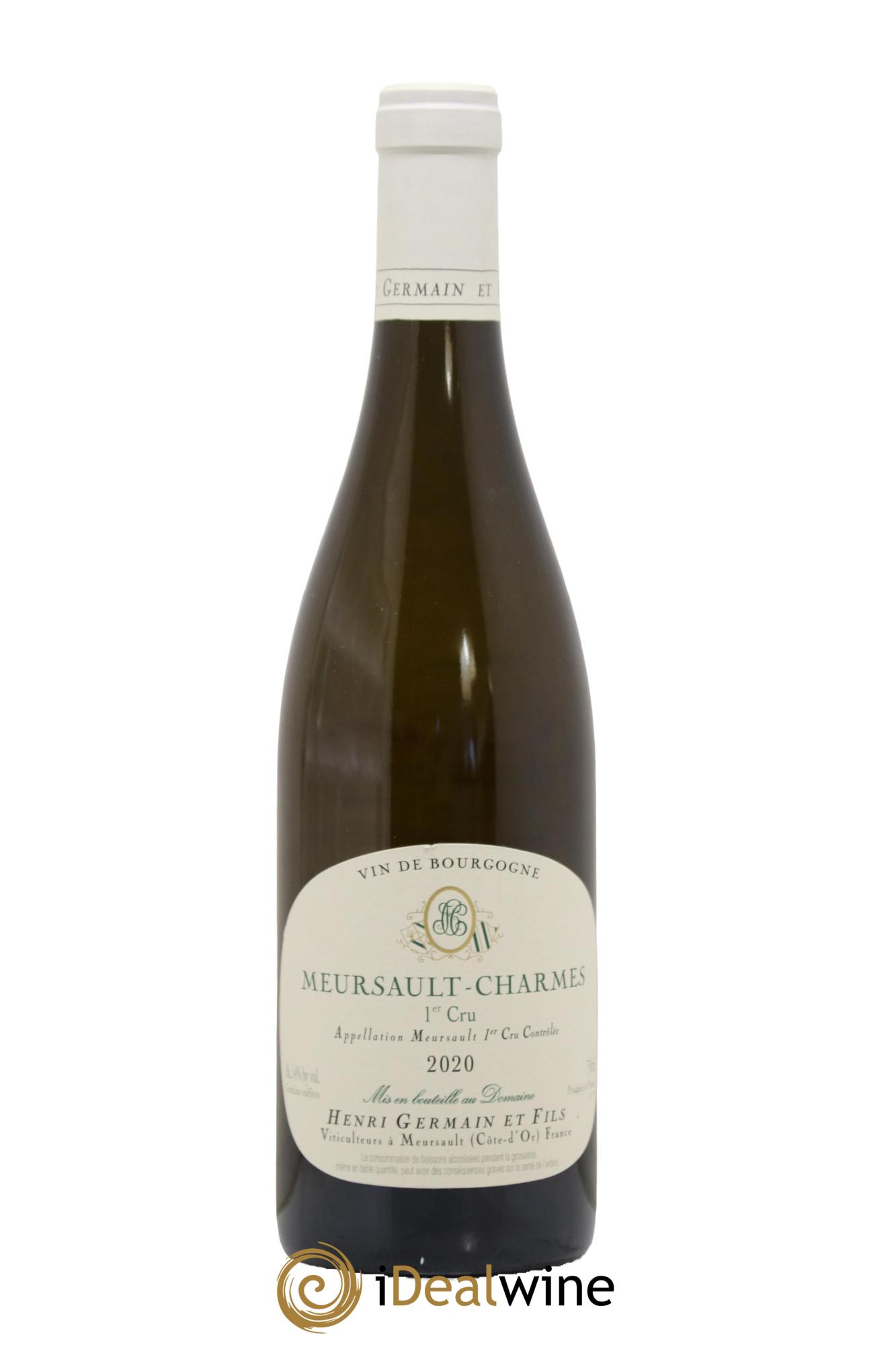 Meursault 1er Cru Charmes Henri Germain 2020 - Lot de 1 bouteille - 0