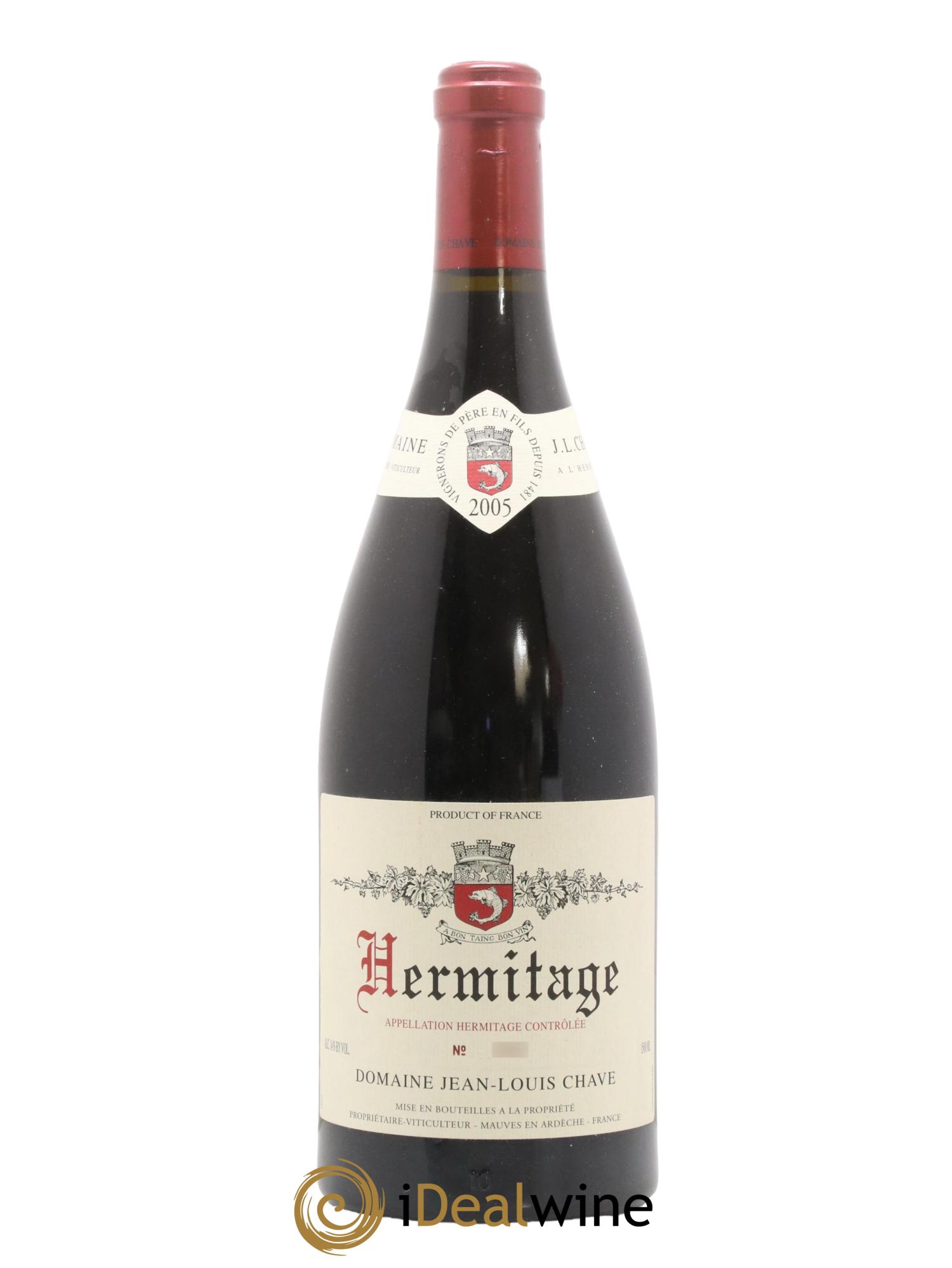 Hermitage Jean-Louis Chave 2005 - Lot de 1 magnum - 0