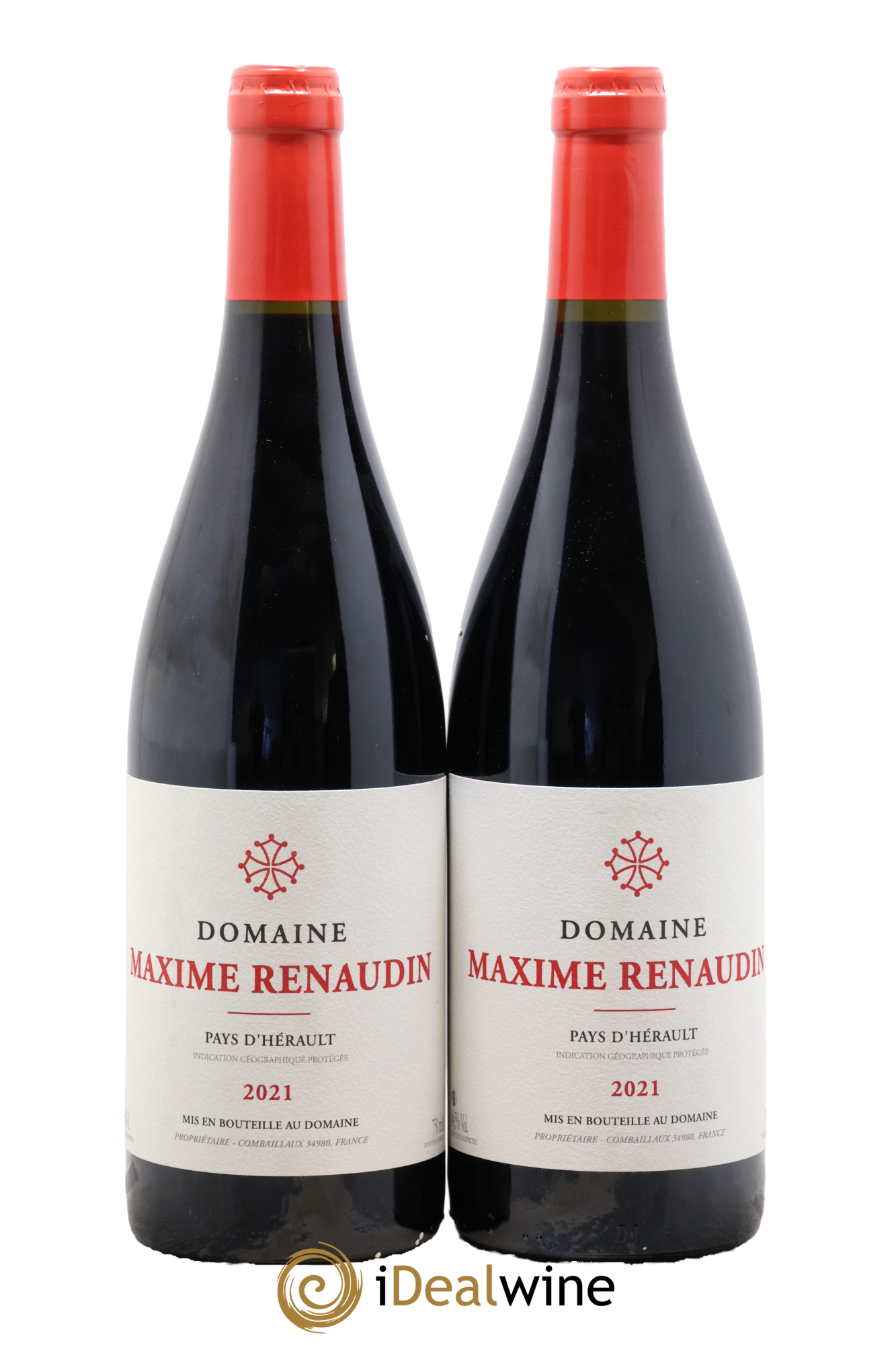 Pays d'Hérault Maxime Renaudin 2021 - Lot de 2 bouteilles - 0