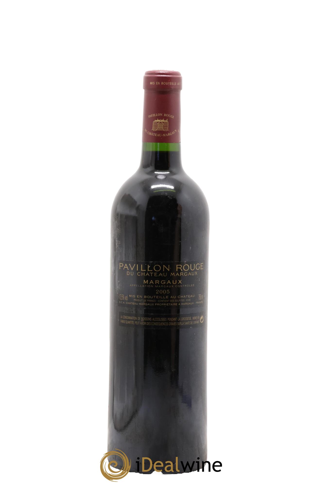 Pavillon Rouge du Château Margaux Second Vin 2005 - Lot de 1 bouteille - 1