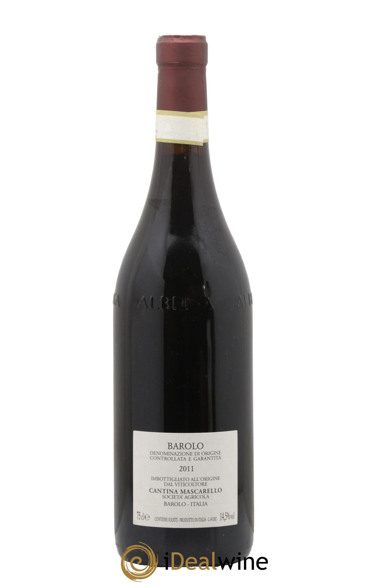 Barolo DOCG Artist Label Bartolo Mascarello 2011 - Lot de 1 bouteille - 1