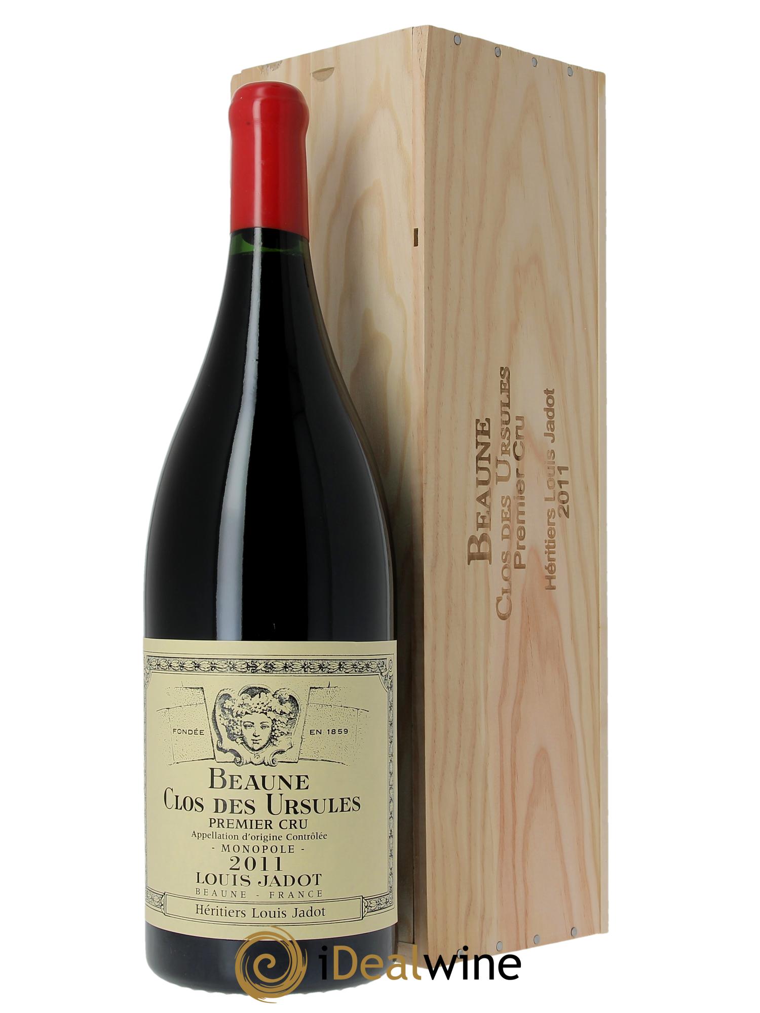 Beaune 1er Cru Clos des Ursules Maison Louis Jadot 2011 - Lot de 1 double magnum - 0