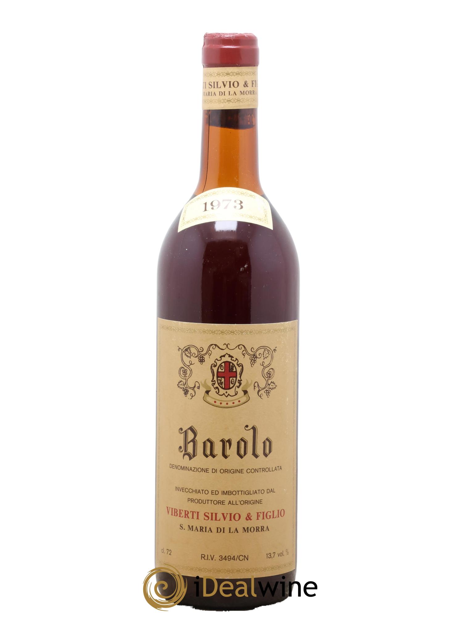 Barolo Silvio Viberti 1973 - Lot de 1 bouteille - 0