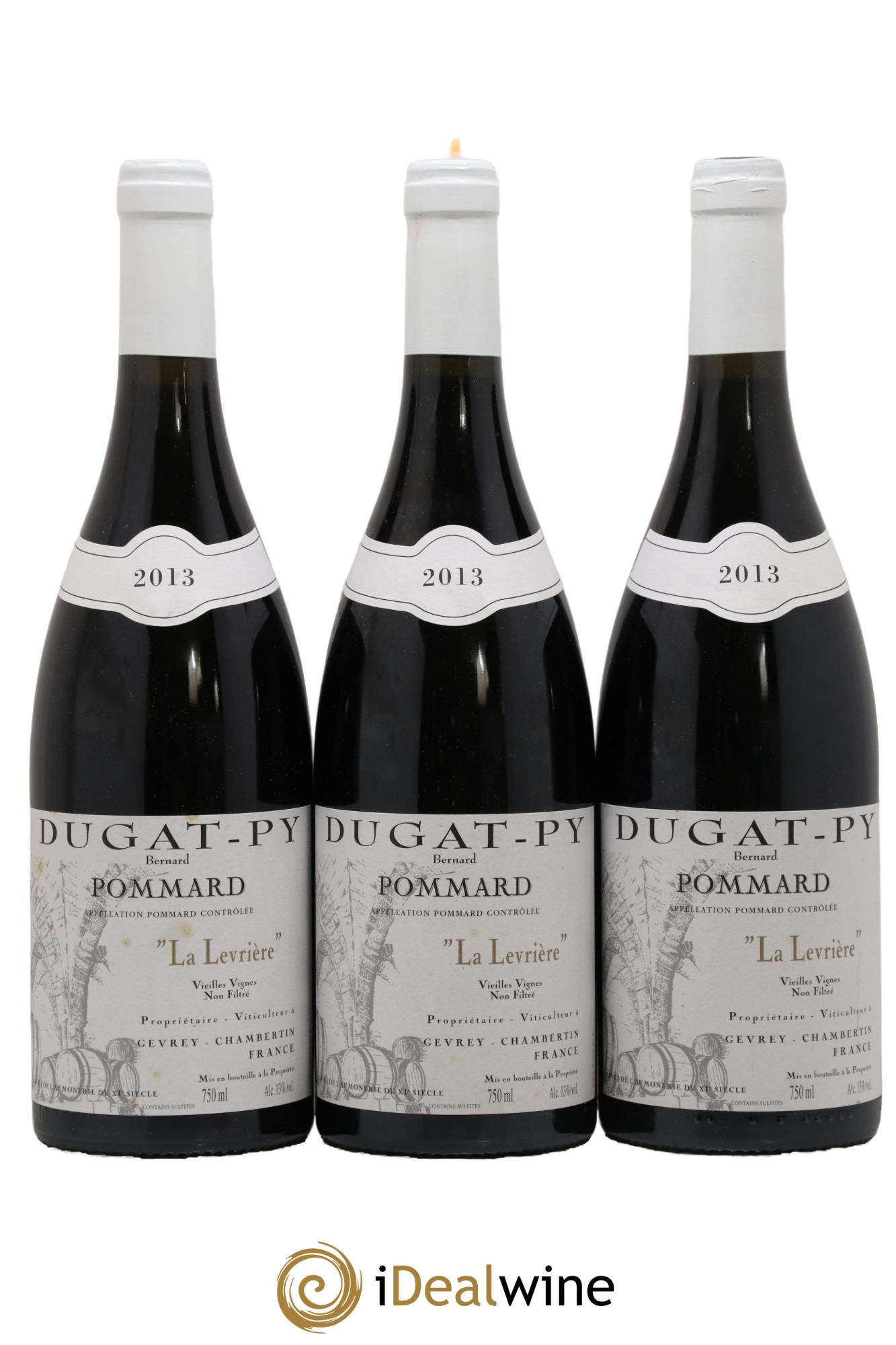 Pommard La Levrière Vieilles Vignes Dugat-Py  2013 - Lotto di 3 bottiglie - 0