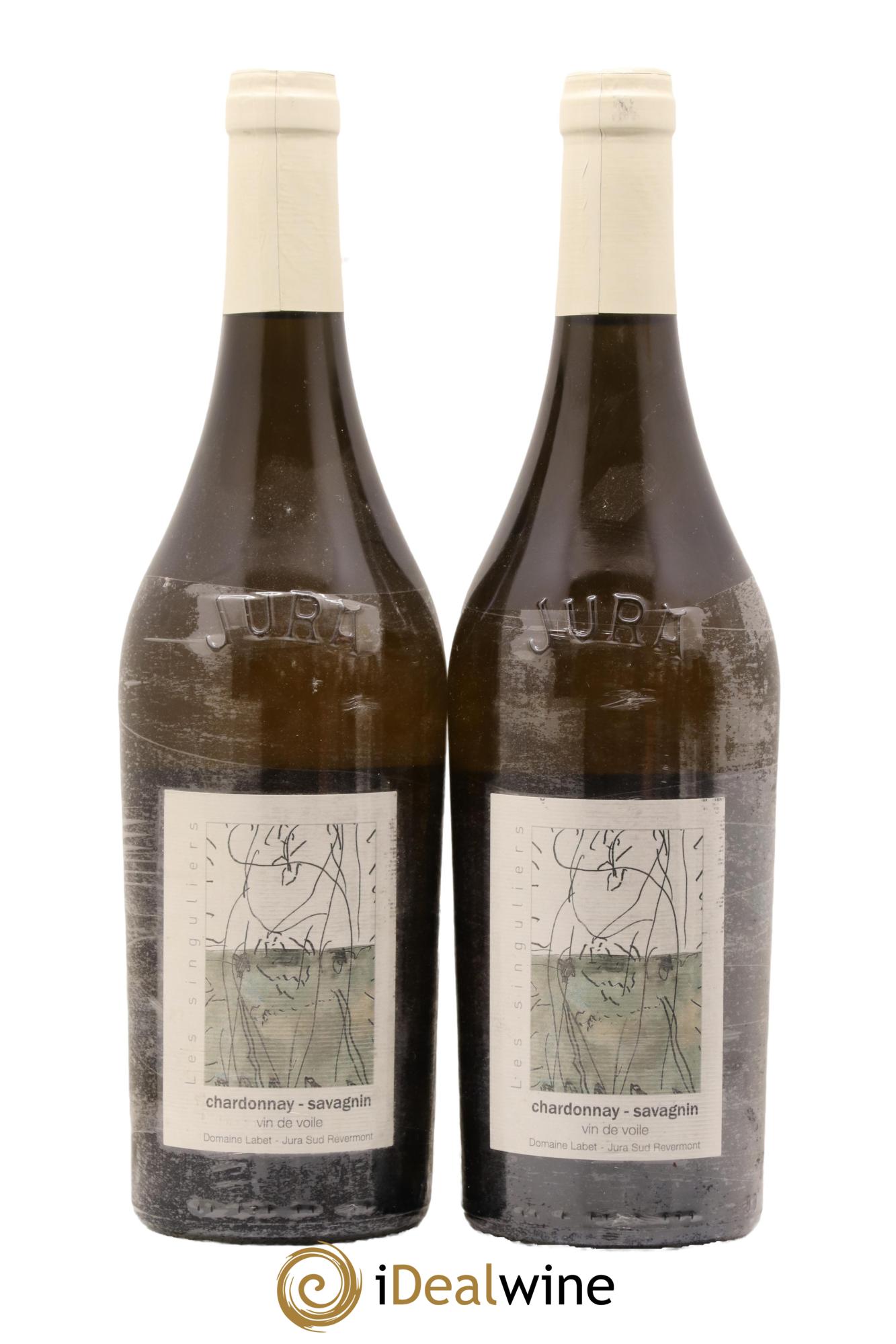 Côtes du Jura Vin de Voile Chardonnay-Savagnin cuvée de garde Romain - Julien - Charline Labet 2016 - Lot de 2 bouteilles - 0