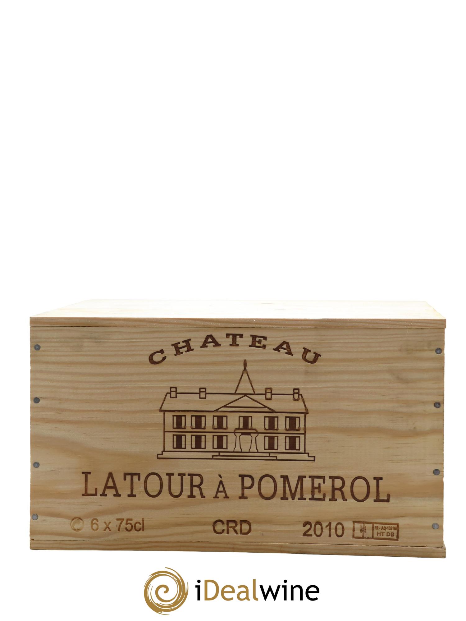 Château Latour à Pomerol 2010 - Lotto di 6 bottiglie - 3