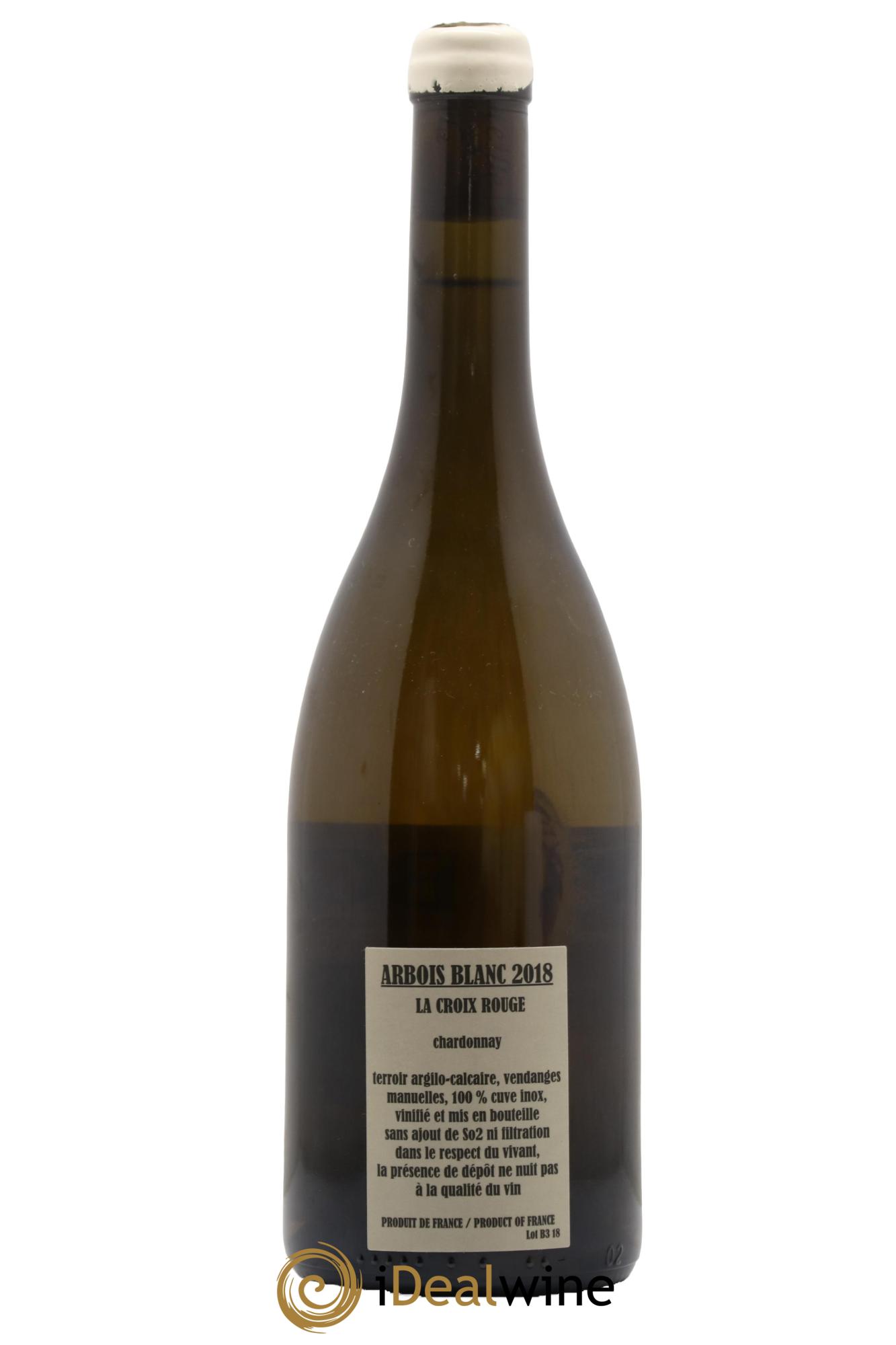 Arbois Chardonnay La Croix Rouge Adeline Houillon & Renaud Bruyère 2018 - Lot de 1 bouteille - 1