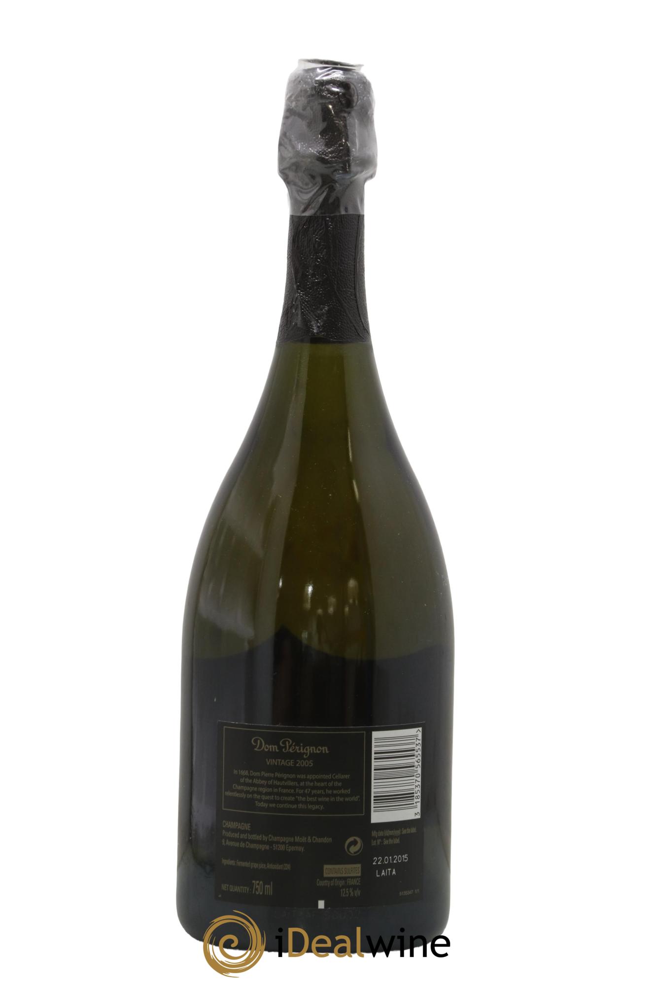 Brut Dom Pérignon Vintage Dom Perignon 2005 - Lot of 1 bottle - 1