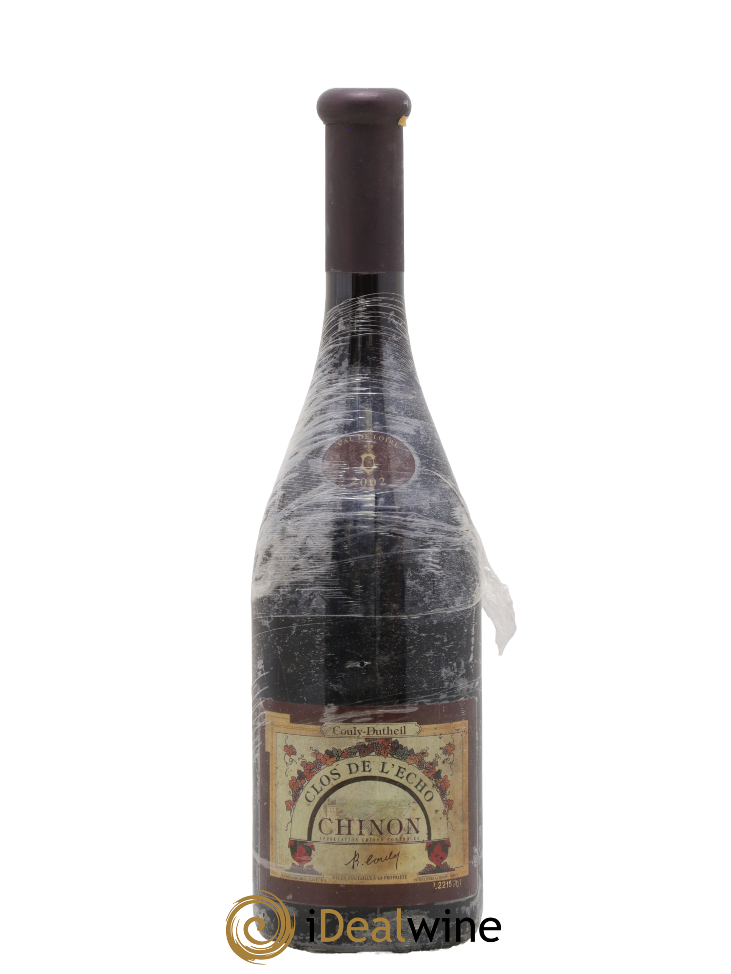 Chinon Clos de l'Echo Couly-Dutheil 2002 - Lot of 1 bottle - 0