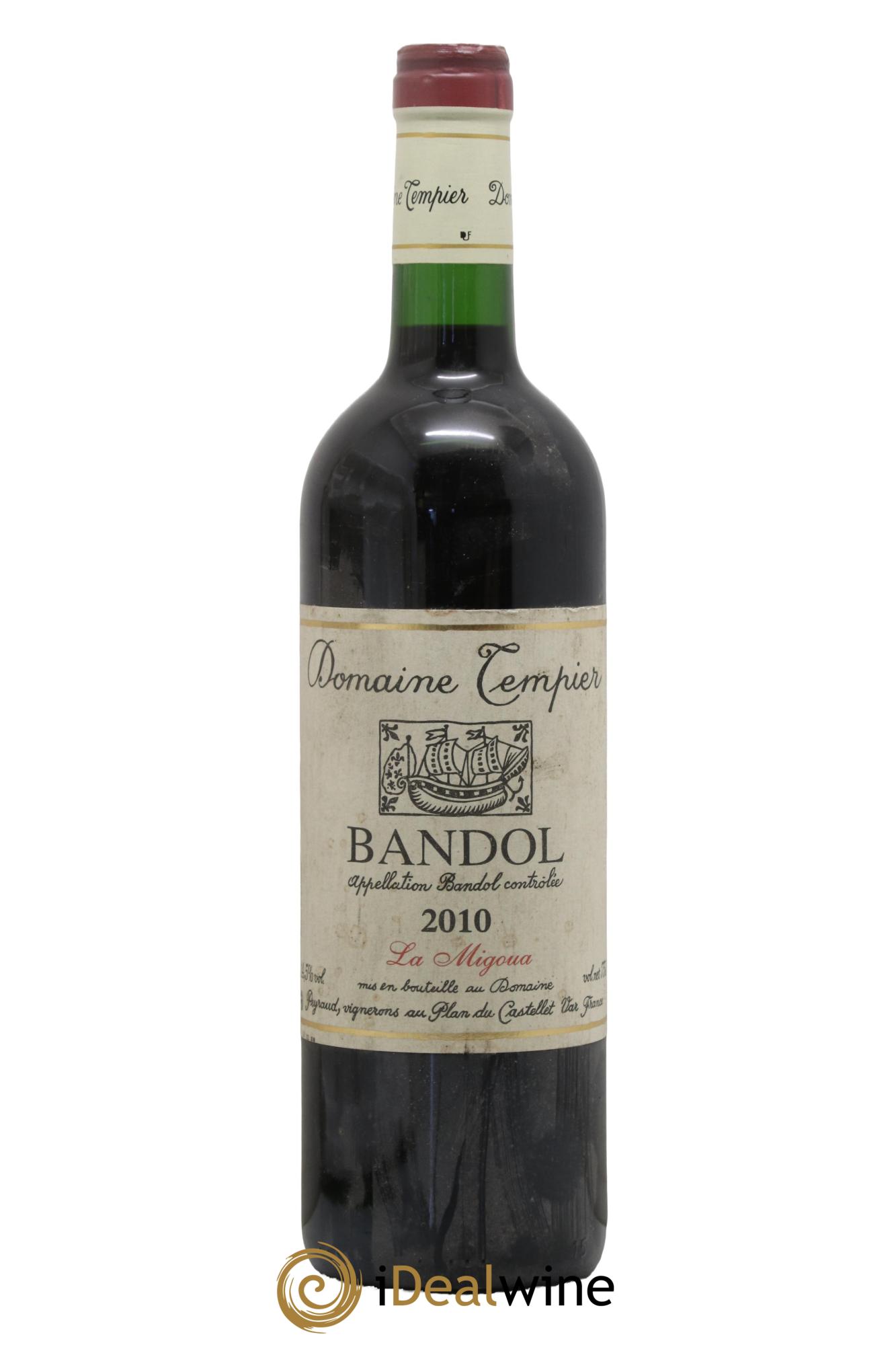 Bandol Domaine Tempier Cuvée La Migoua Famille Peyraud 2010 - Posten von 1 Flasche - 0