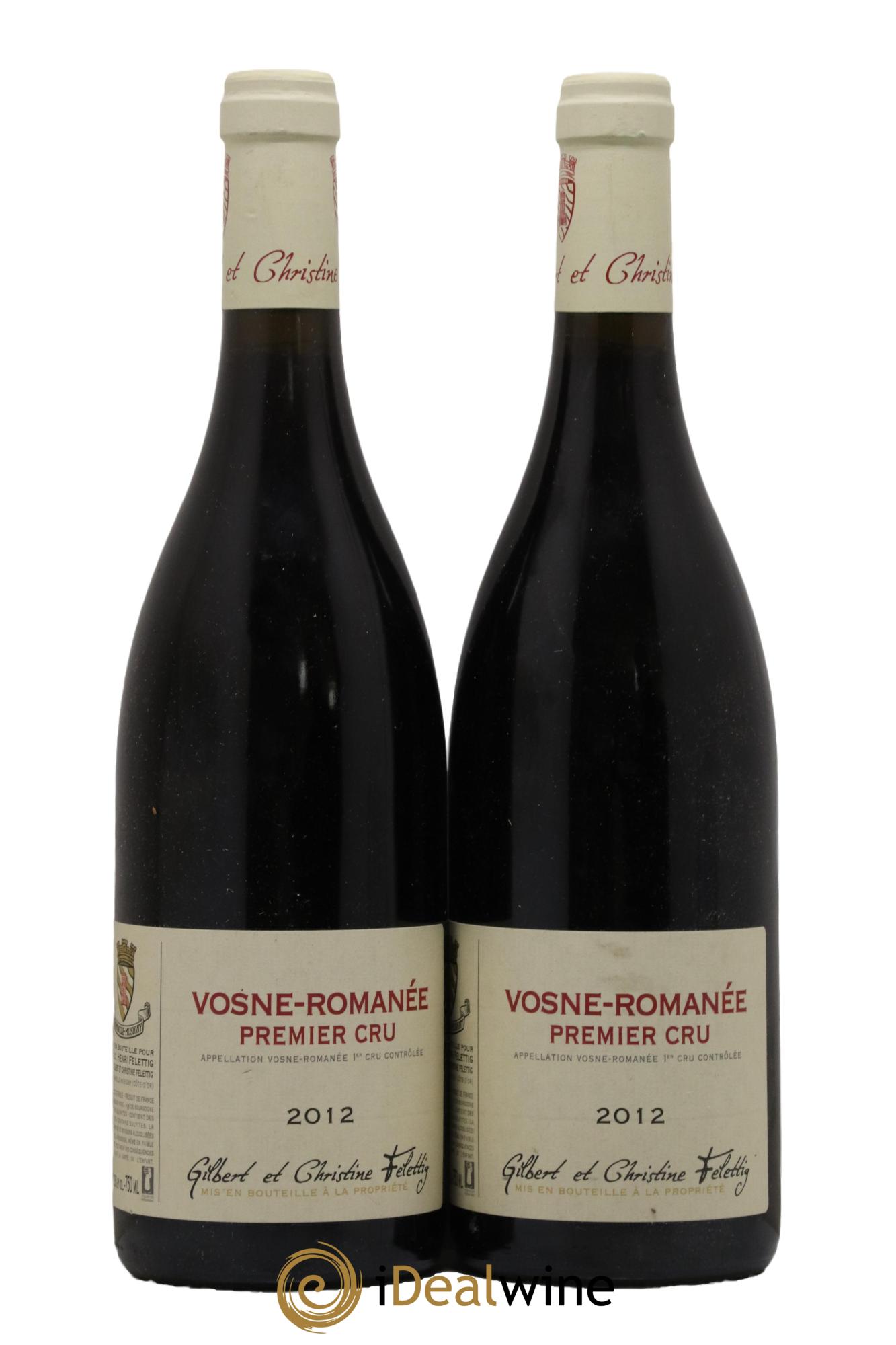 Vosne-Romanée 1er Cru Felettig (Domaine) 2012 - Lot of 2 bottles - 0