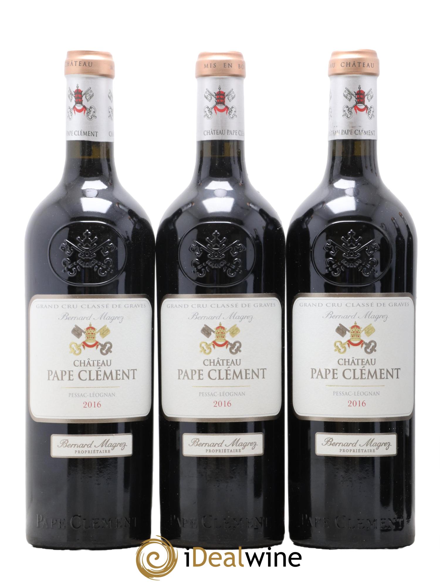 Château Pape Clément Cru Classé de Graves 2016 - Lot of 12 bottles - 3