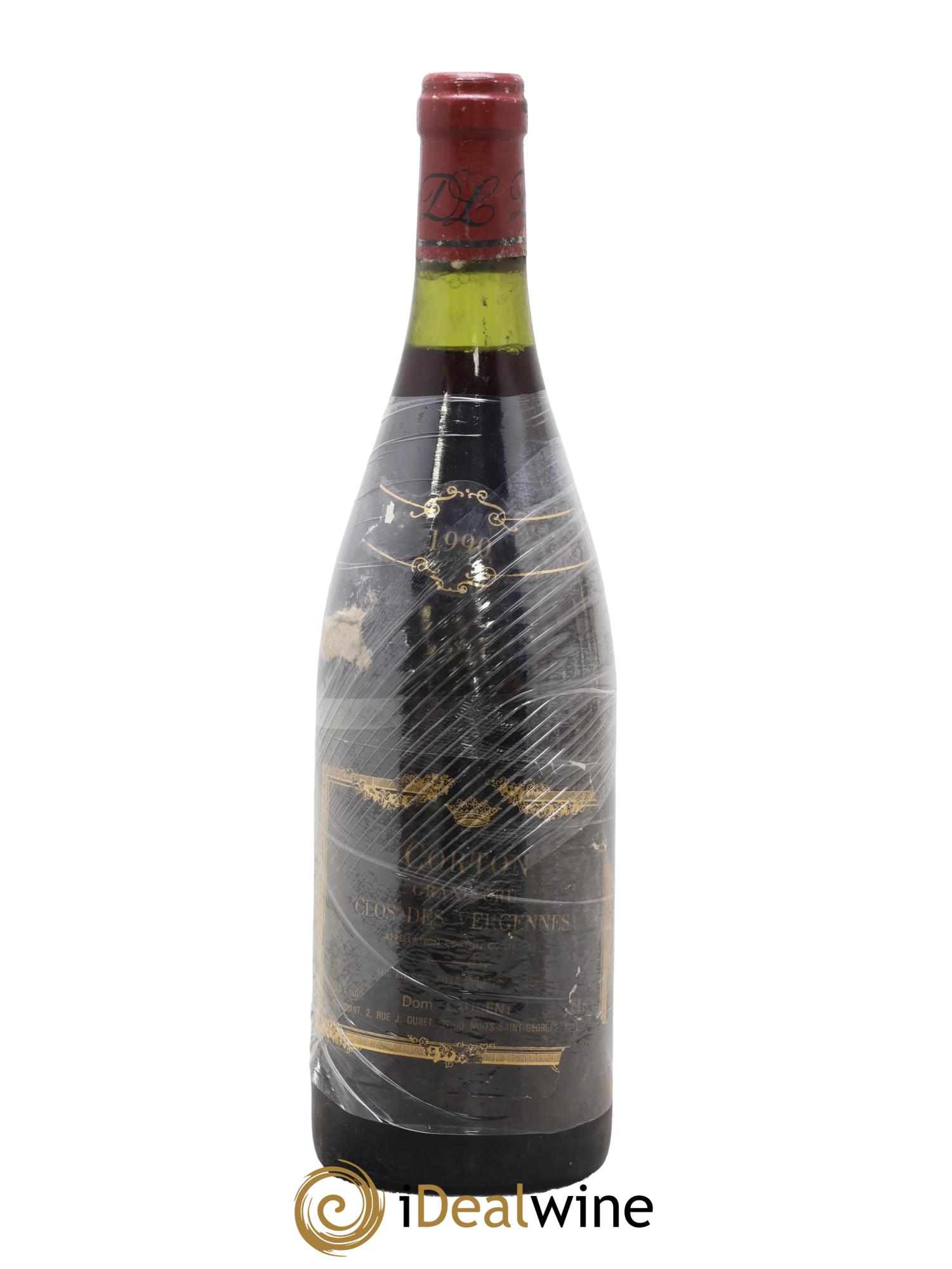 Corton Grand Cru Clos des Vergennes Dominique Laurent 1990 - Posten von 1 Flasche - 0