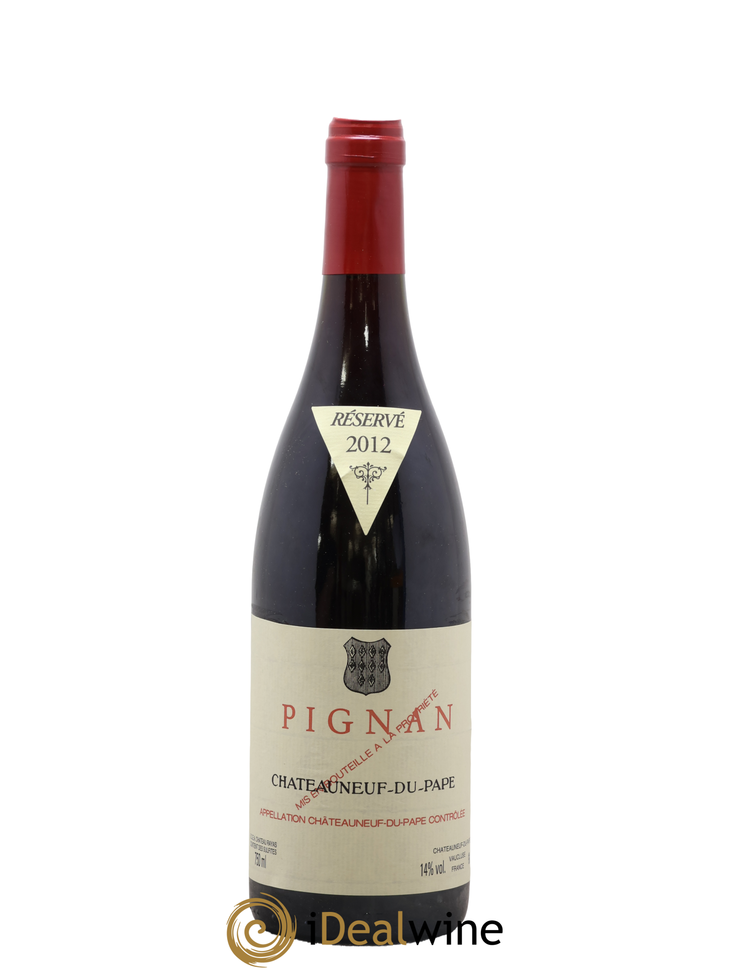Châteauneuf-du-Pape Pignan Emmanuel Reynaud 2012 - Lot de 1 bouteille - 0