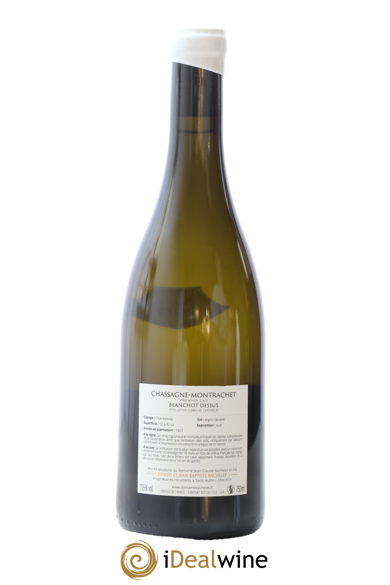 Chassagne-Montrachet 1er Cru Blanchot Dessus Jean-Claude Bachelet (Domaine) 2015 - Lotto di 1 bottiglia - 1