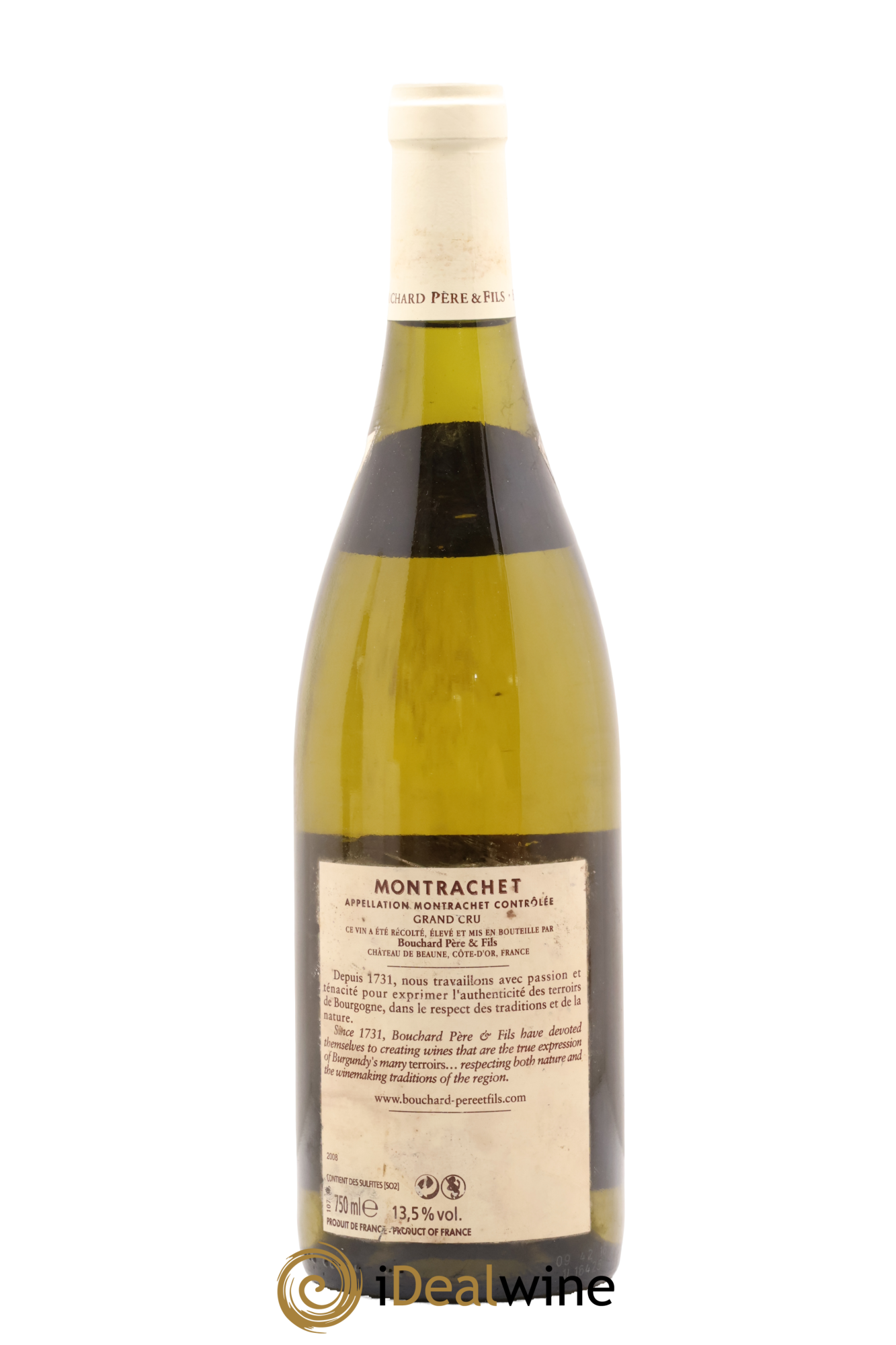 Montrachet Grand Cru Bouchard Père & Fils 2008 - Posten von 1 Flasche - 1