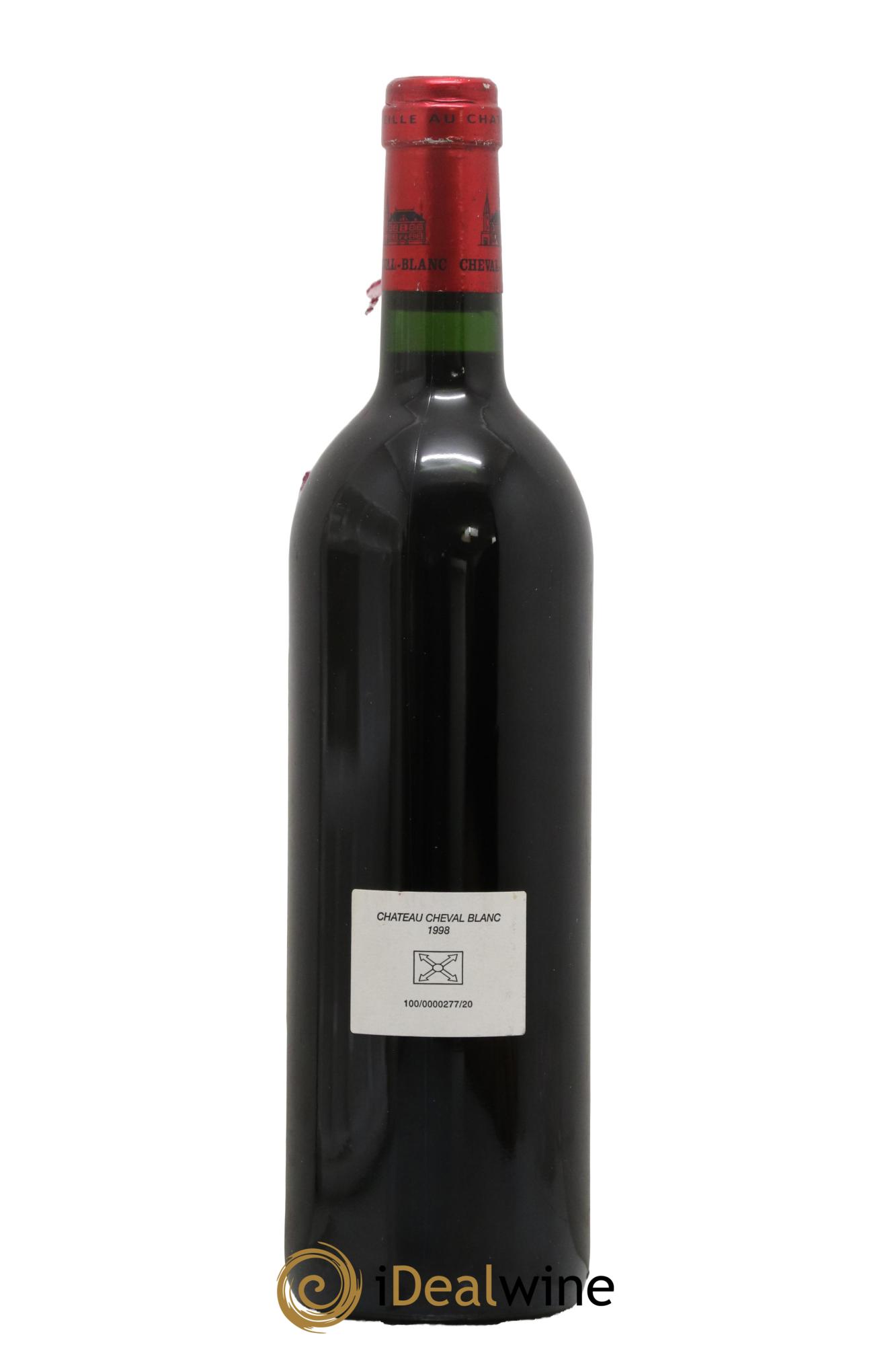 Château Cheval Blanc 1er Grand Cru Classé A 1998 - Lot de 1 bouteille - 1