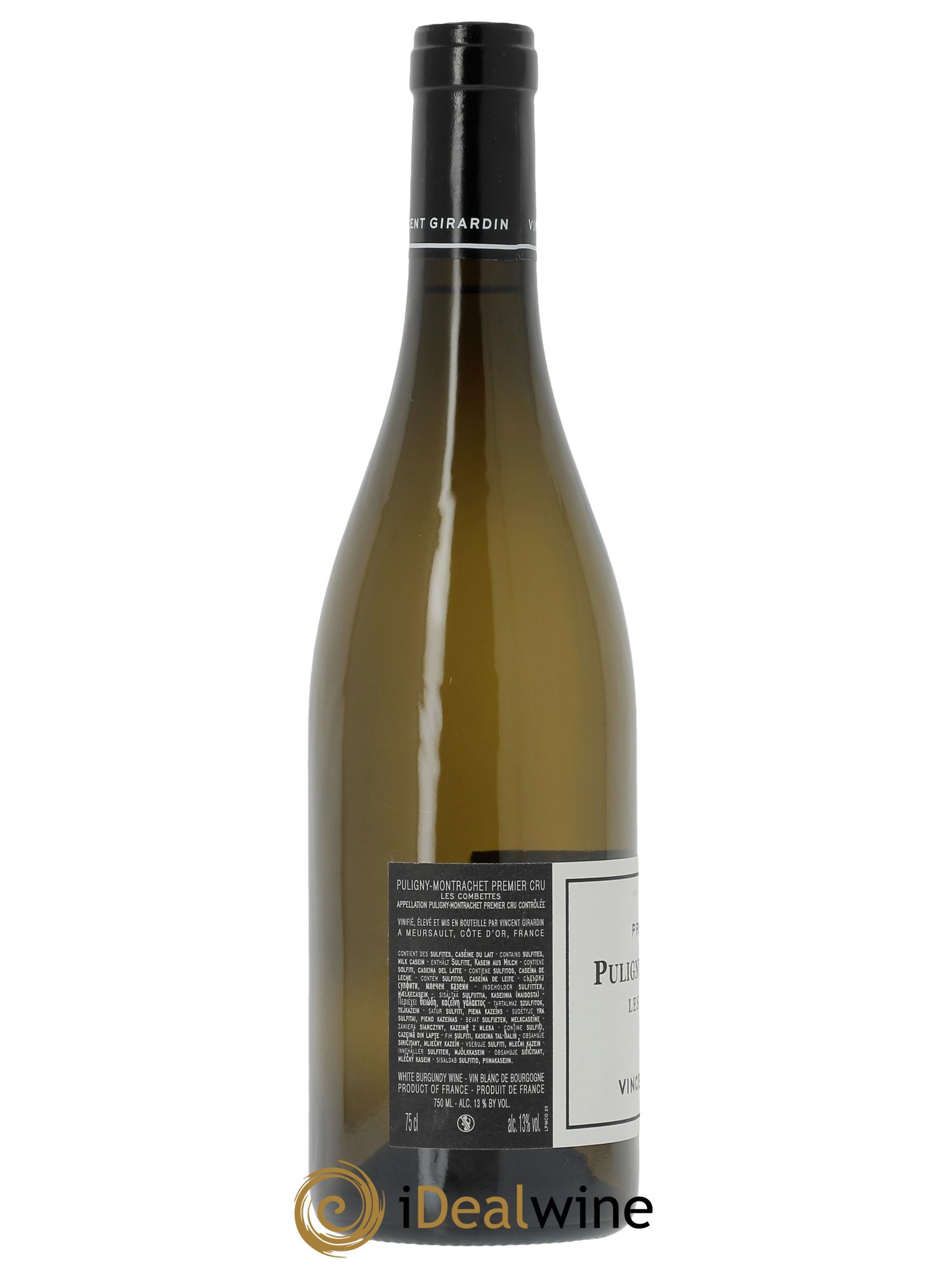 Puligny-Montrachet 1er Cru Les Combettes Vincent Girardin (Domaine)  2023 - Lotto di 1 bottiglia - 1