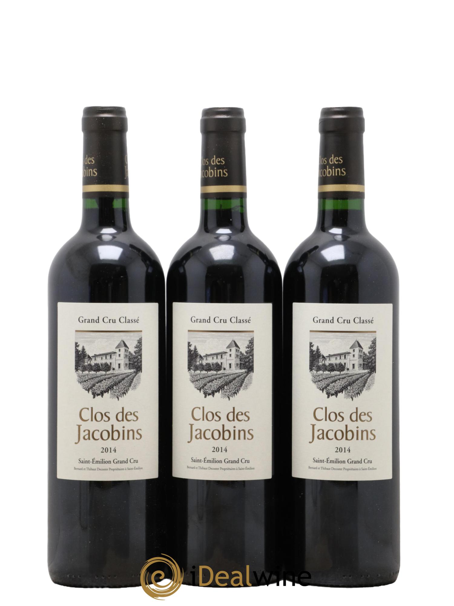 Château Clos des Jacobins Grand Cru Classé 2014 - Lotto di 6 bottiglie - 2