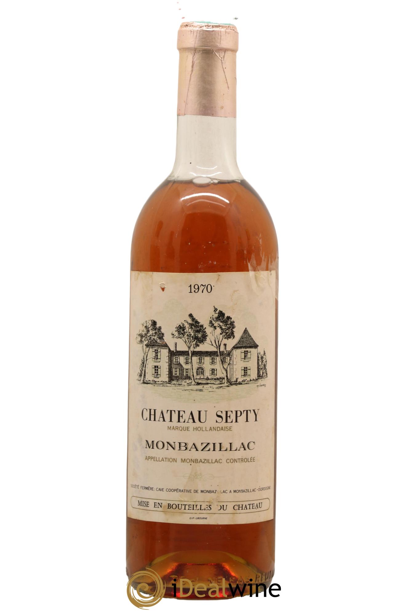 Monbazillac Chateau Septy 1970 - Lotto di 1 bottiglia - 0