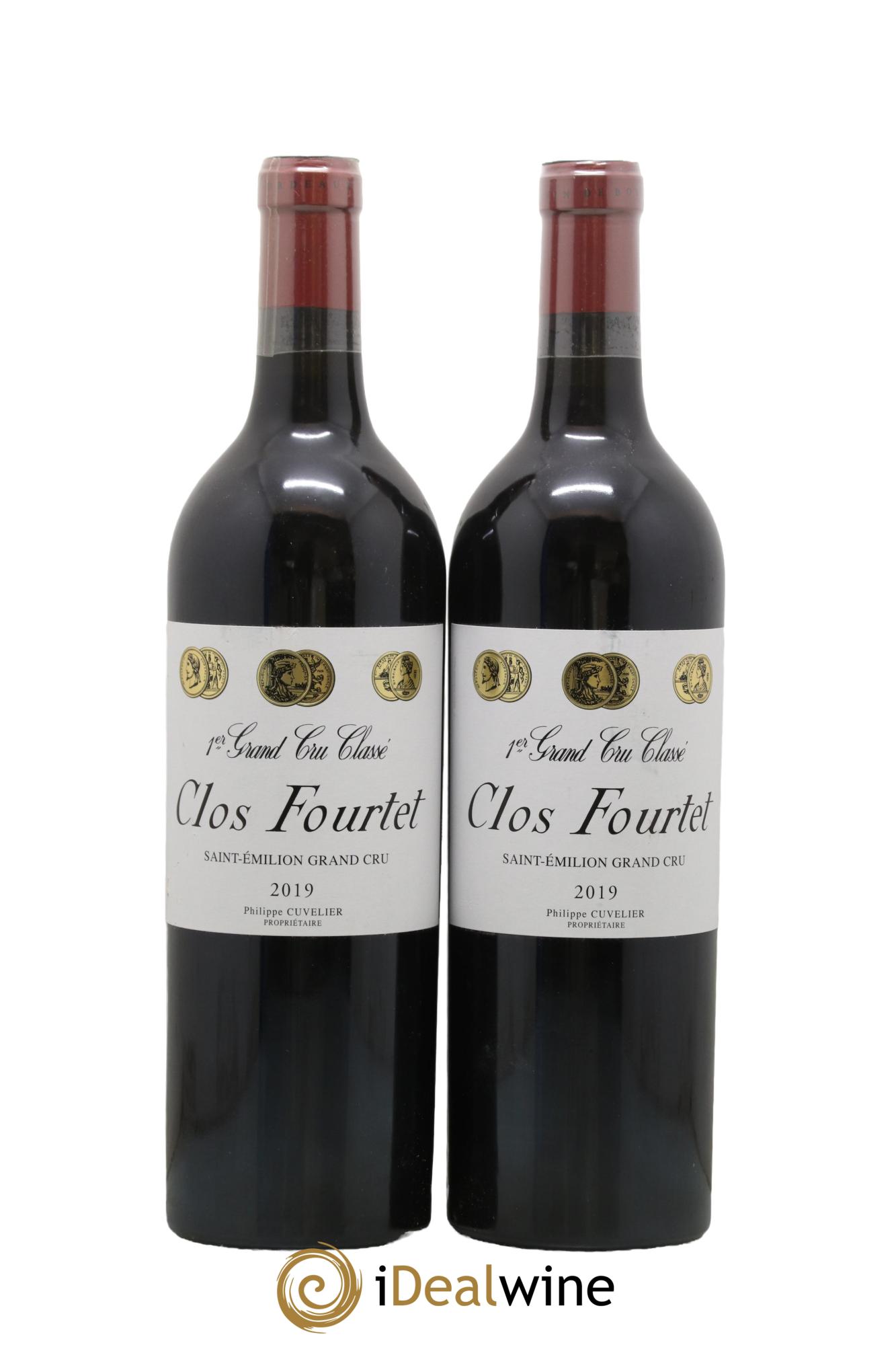 Clos Fourtet 1er Grand Cru Classé B 2019 - Lot de 2 bouteilles - 0