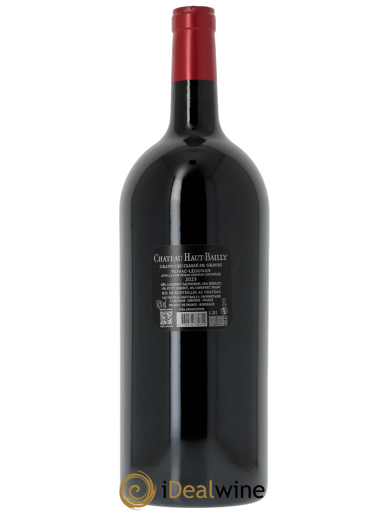 Château Haut-Bailly Cru Classé de Graves  2023 - Posten von 1 Doppel-Magnum - 1