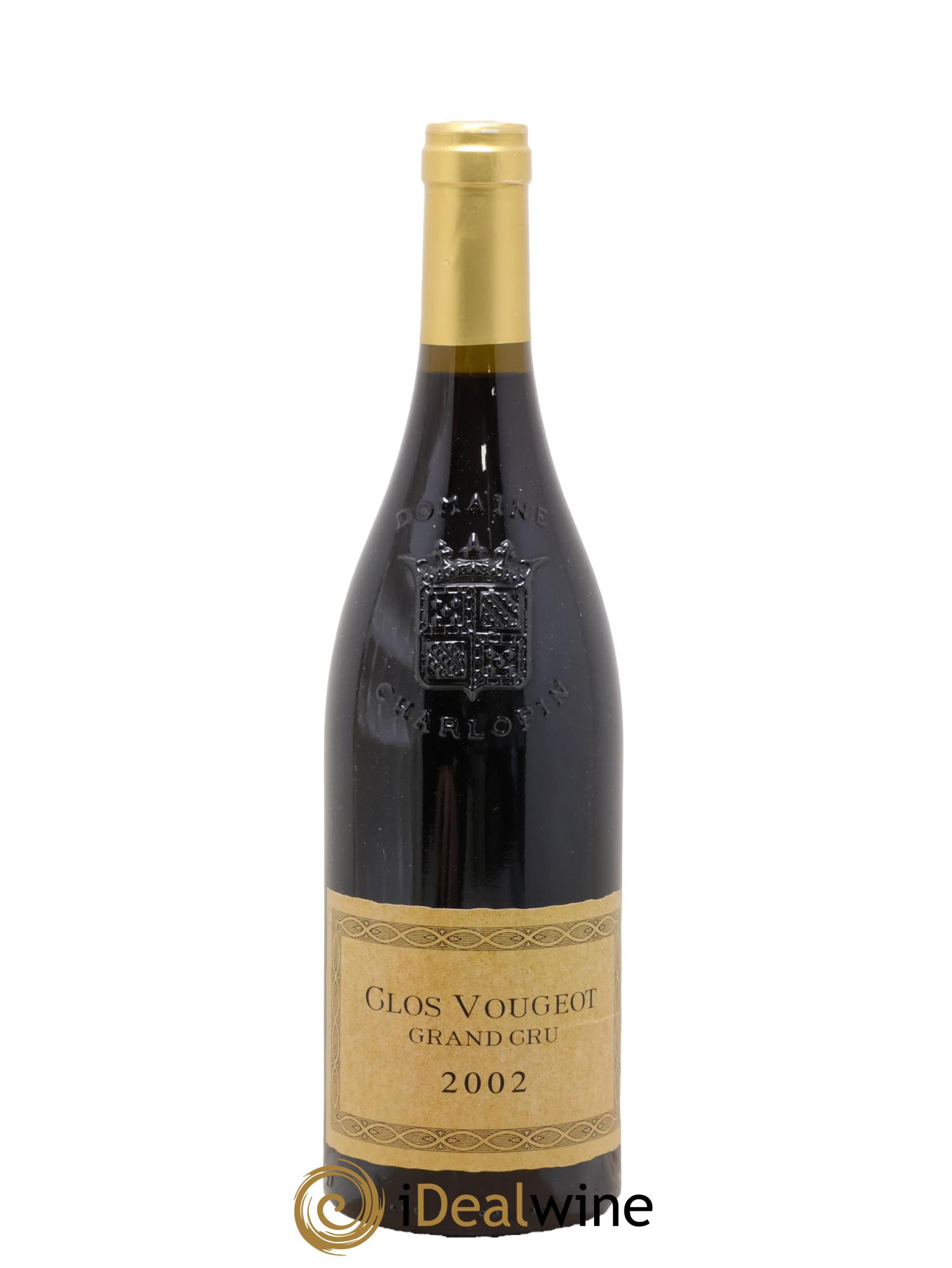 Clos de Vougeot Grand Cru Charlopin-Parizot 2002 - Lot de 1 bouteille - 0