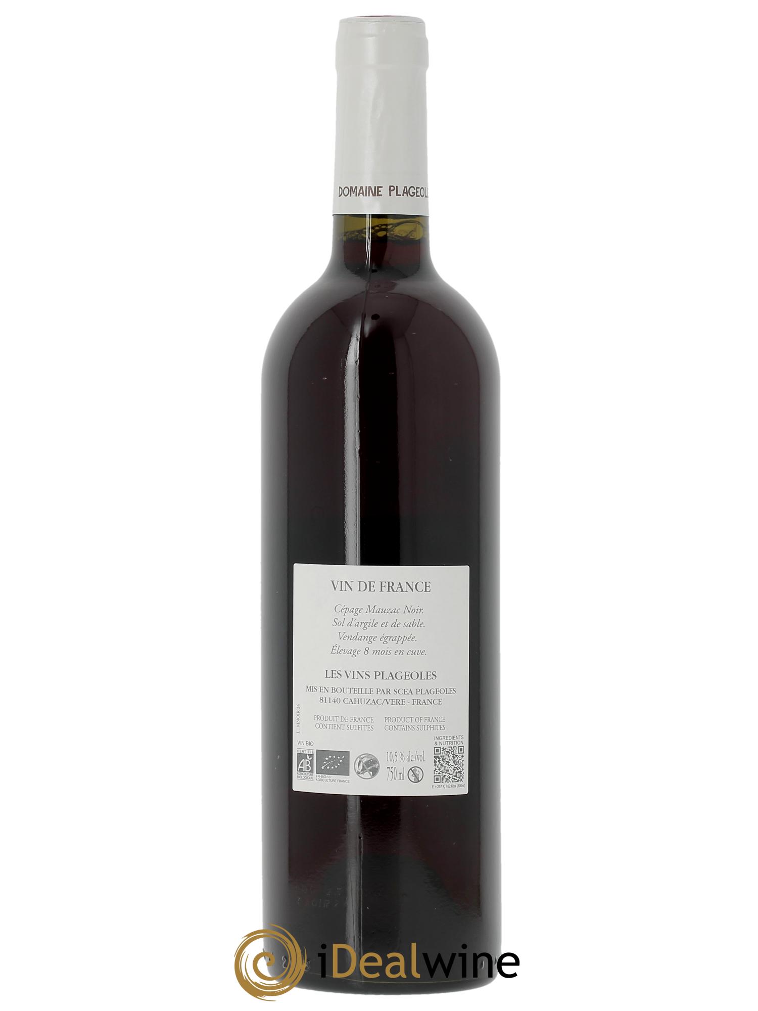 Vin de France Mauzac noir Plageoles  2024 - Posten von 1 Flasche - 1