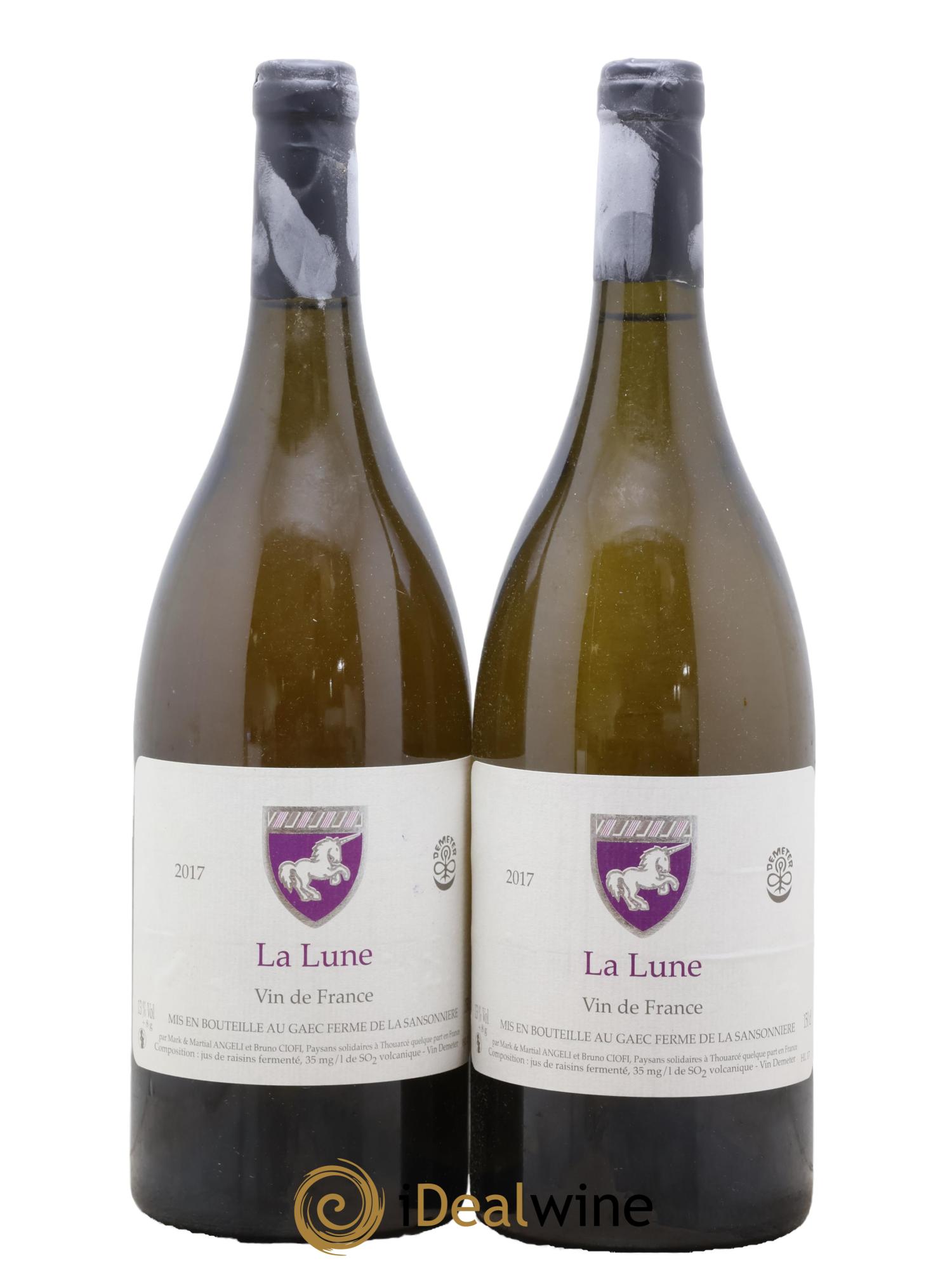 Vin de France La Lune Mark Angeli (Domaine) - Ferme de la Sansonnière  2017 - Posten von 2 Magnum - 0