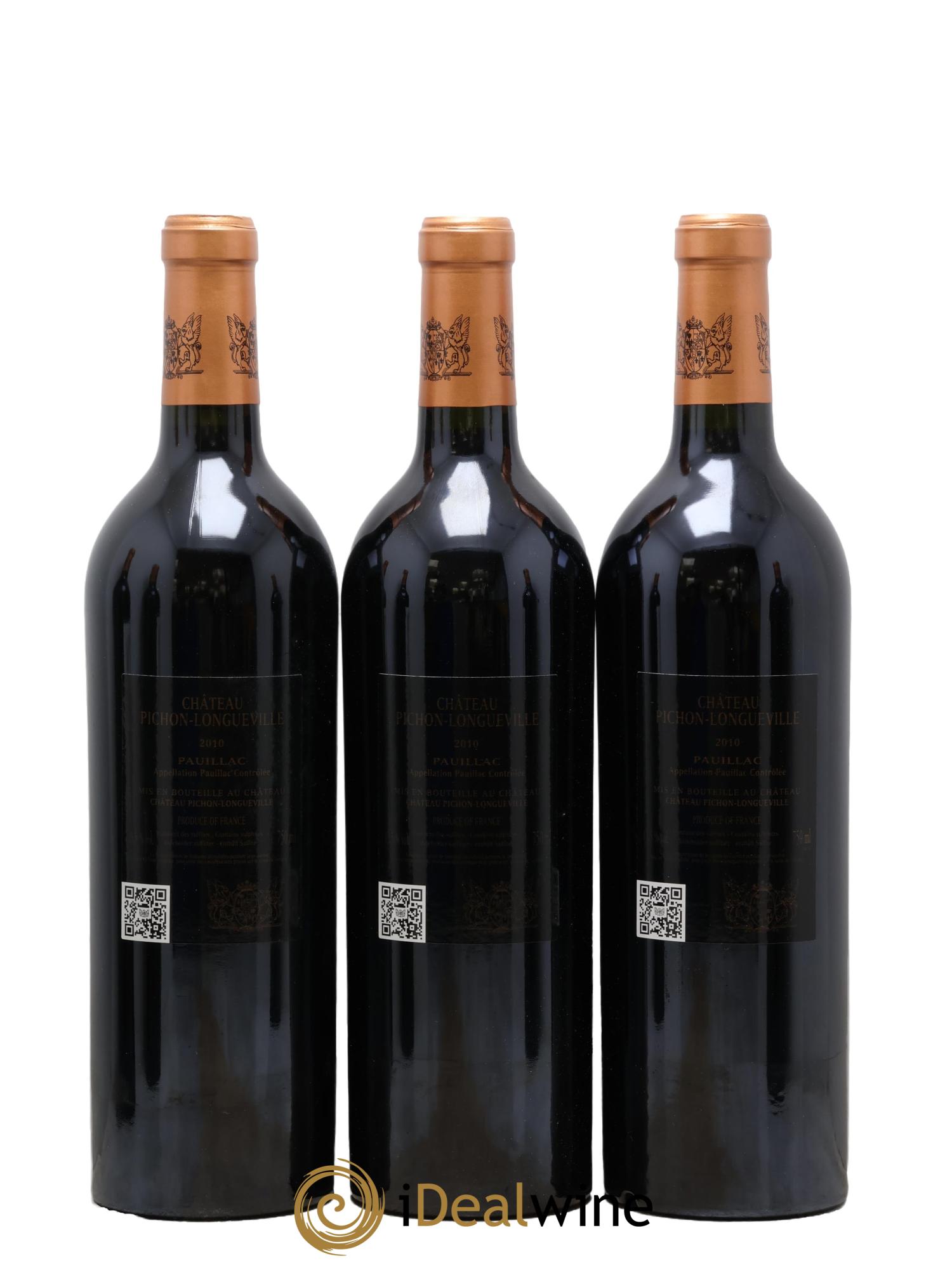 Pichon Longueville Baron 2ème Grand Cru Classé 2010 - Lotto di 6 bottiglie - 2