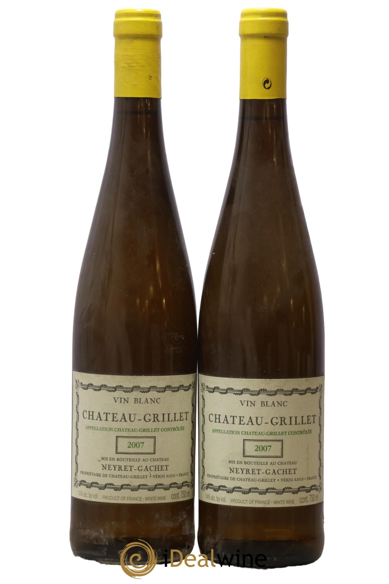 Château Grillet Château-Grillet 2007 - Lotto di 2 bottiglie - 0