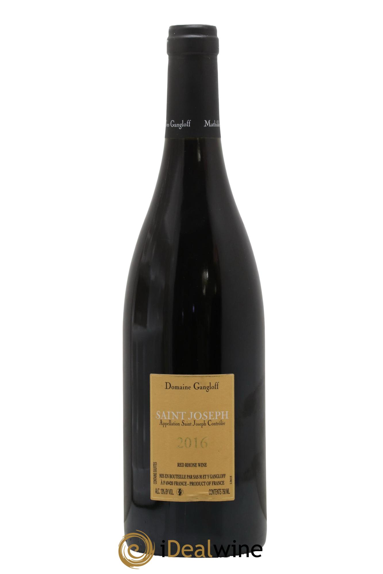 Saint-Joseph Gangloff (Domaine) 2016 - Lot de 1 bouteille - 1