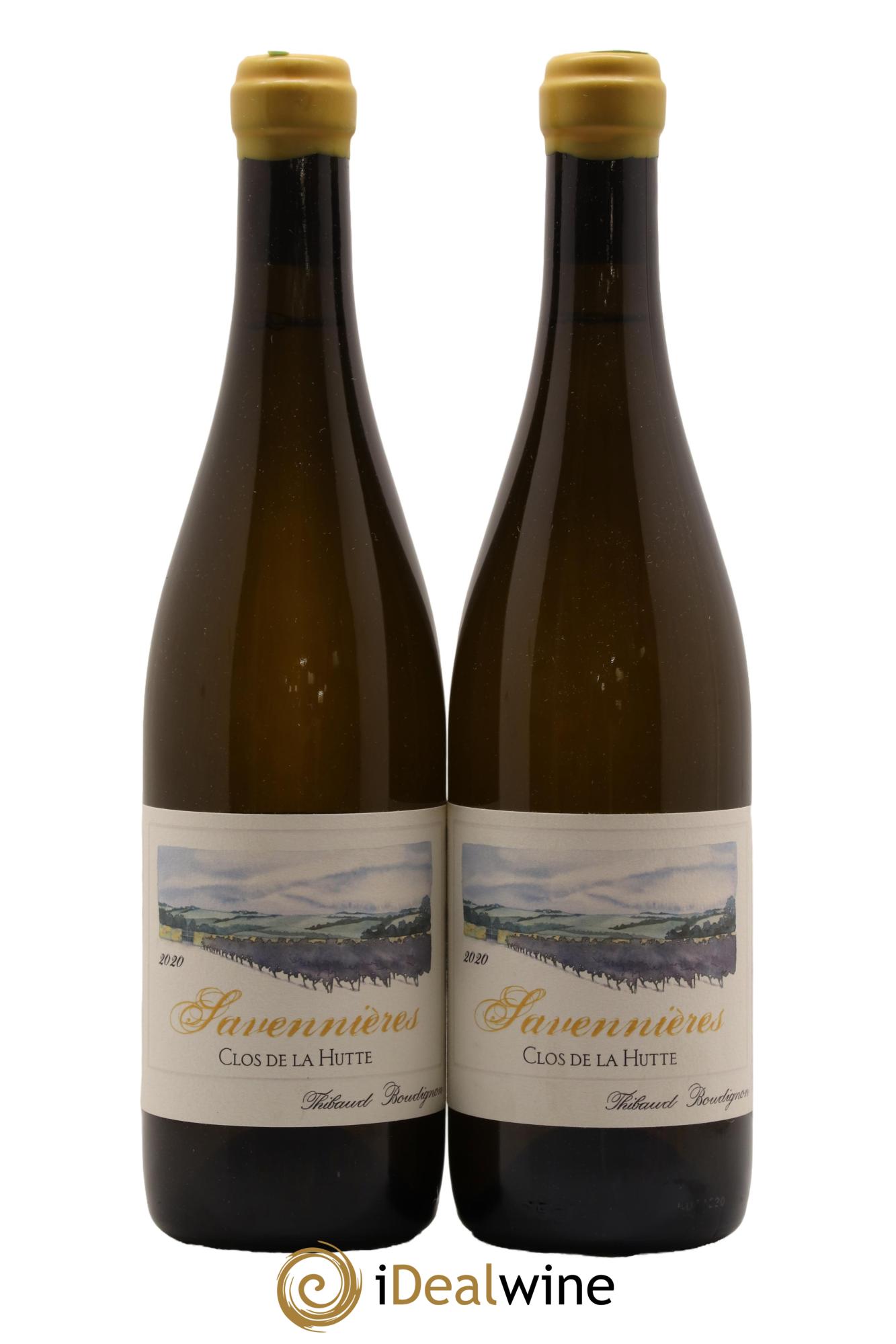 Savennières Clos de la Hutte Thibaud Boudignon 2020 - Posten von 2 Flaschen - 0