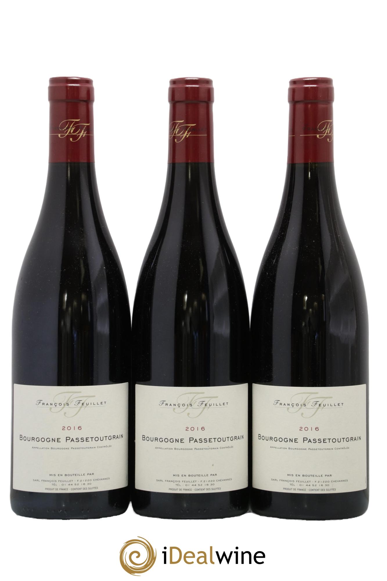 Bourgogne Passetoutgrain Domaine François Feuillet 2016 - Posten von 3 Flaschen - 0