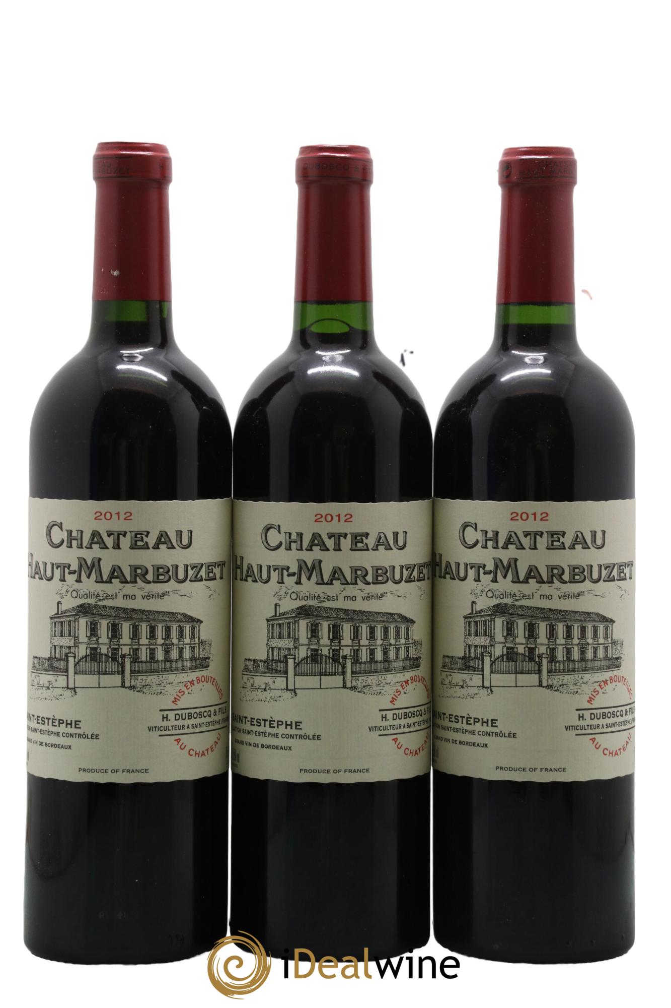 Château Haut Marbuzet 2012 - Lot de 12 bouteilles - 3