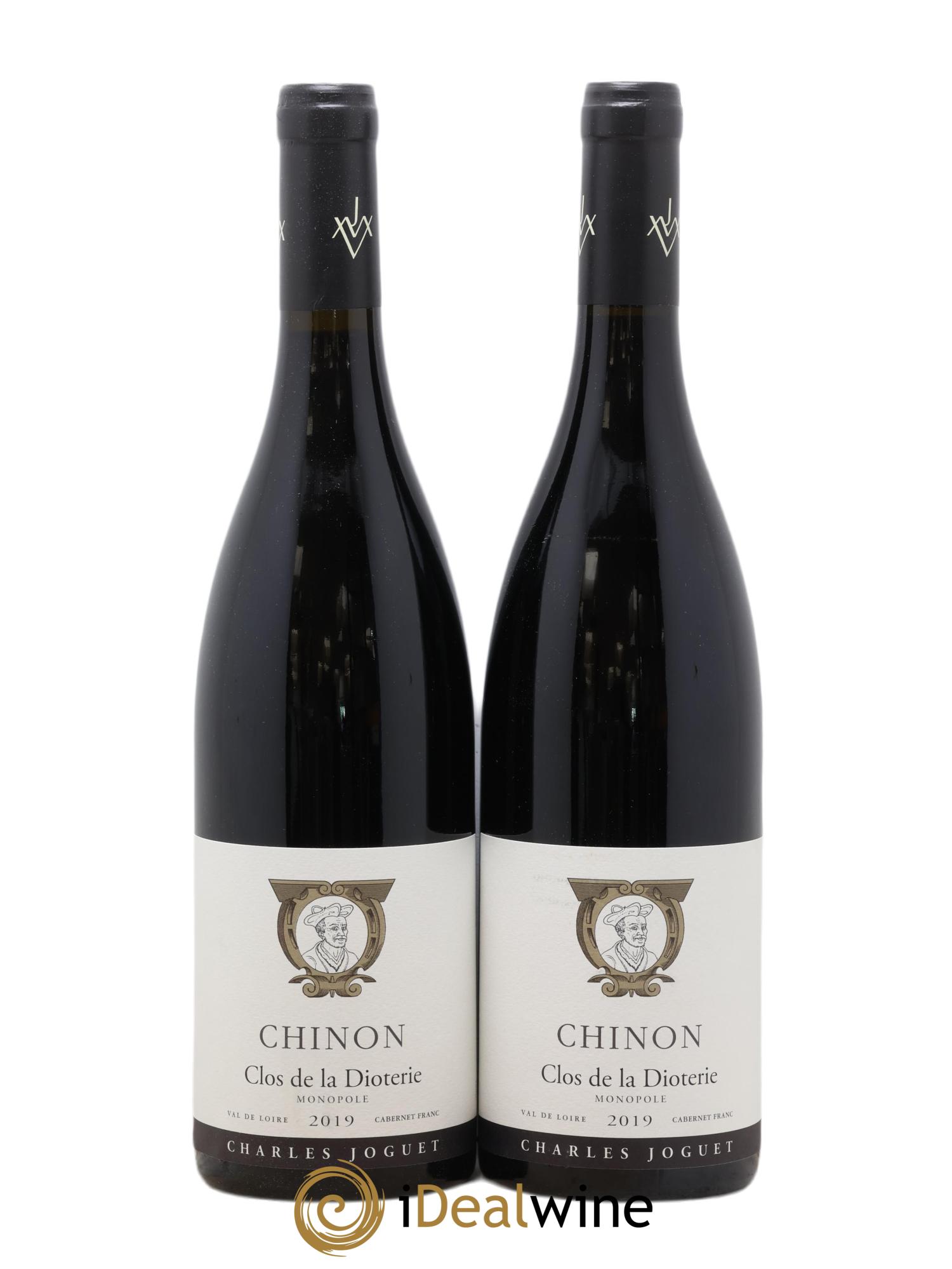 Chinon Clos de La Dioterie Charles Joguet 2019 - Lot de 2 bouteilles - 0
