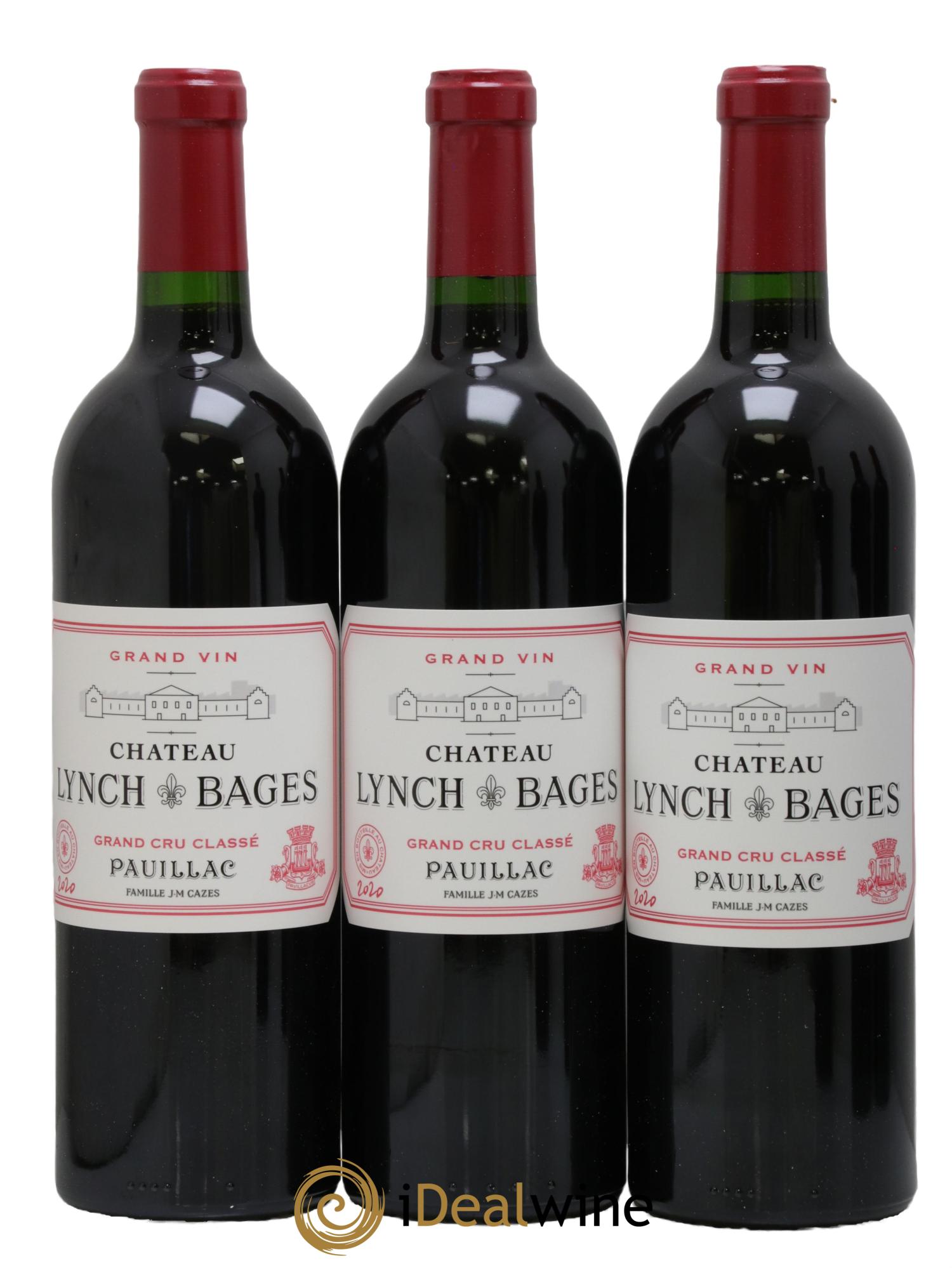 Château Lynch Bages 5ème Grand Cru Classé  2020 - Posten von 6 Flaschen - 1
