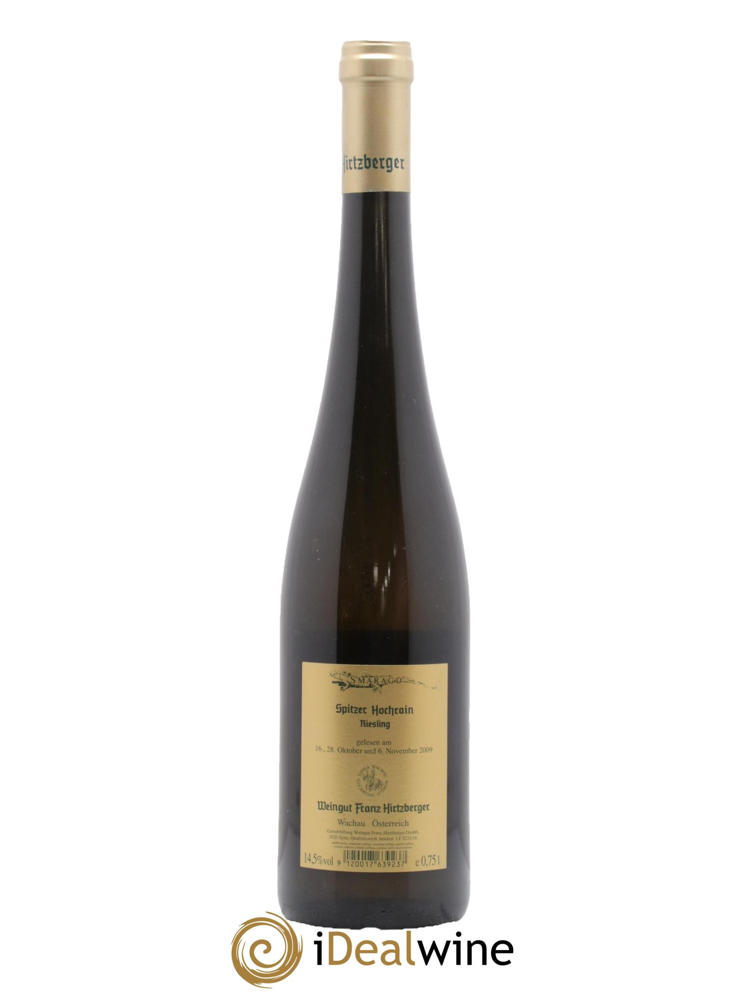 Autriche Riesling Smaragd Hitzberger 2009 - Posten von 1 Flasche - 1