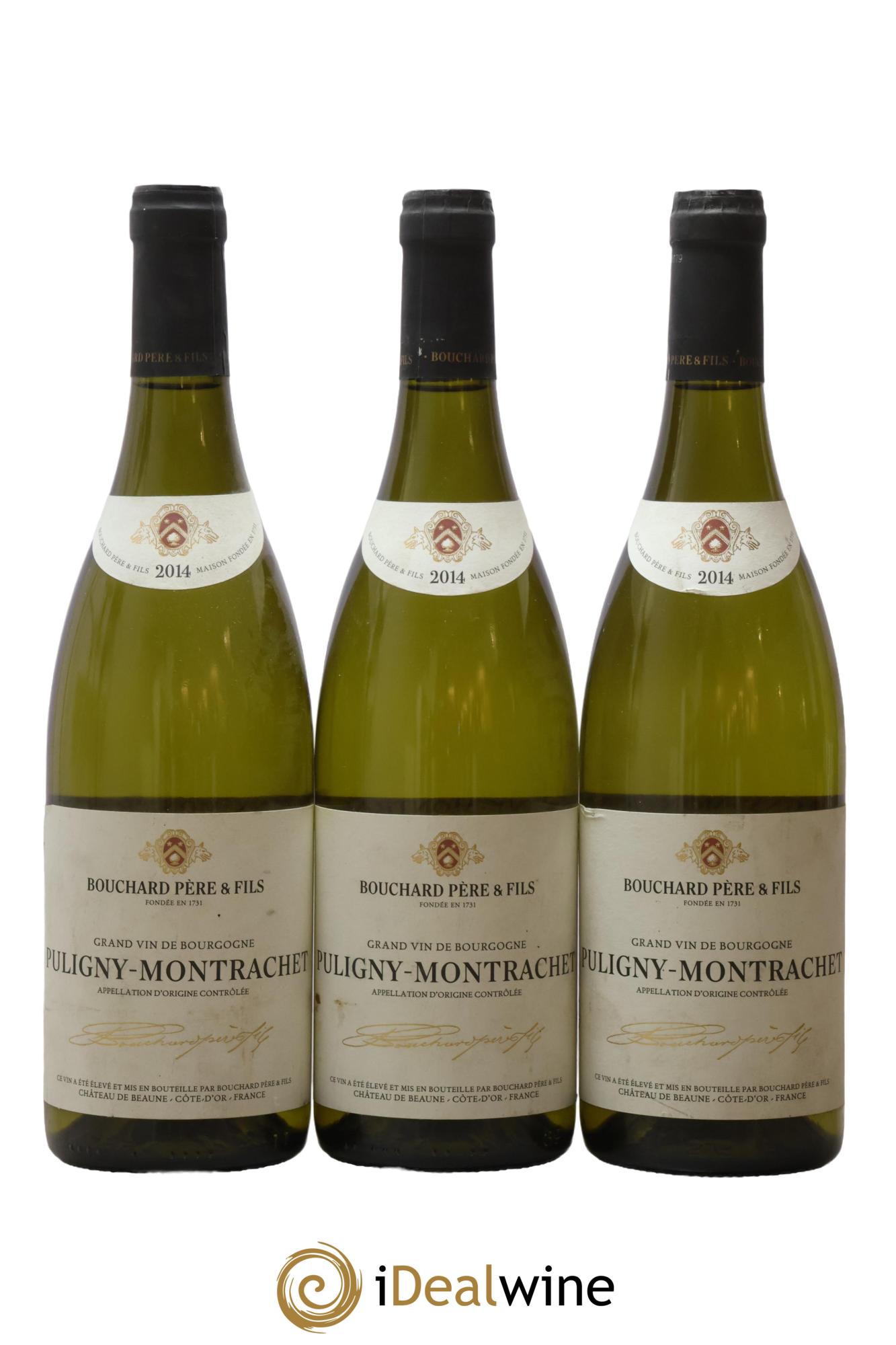 Puligny-Montrachet Maison Bouchard 2014 - Lot de 3 bouteilles - 0