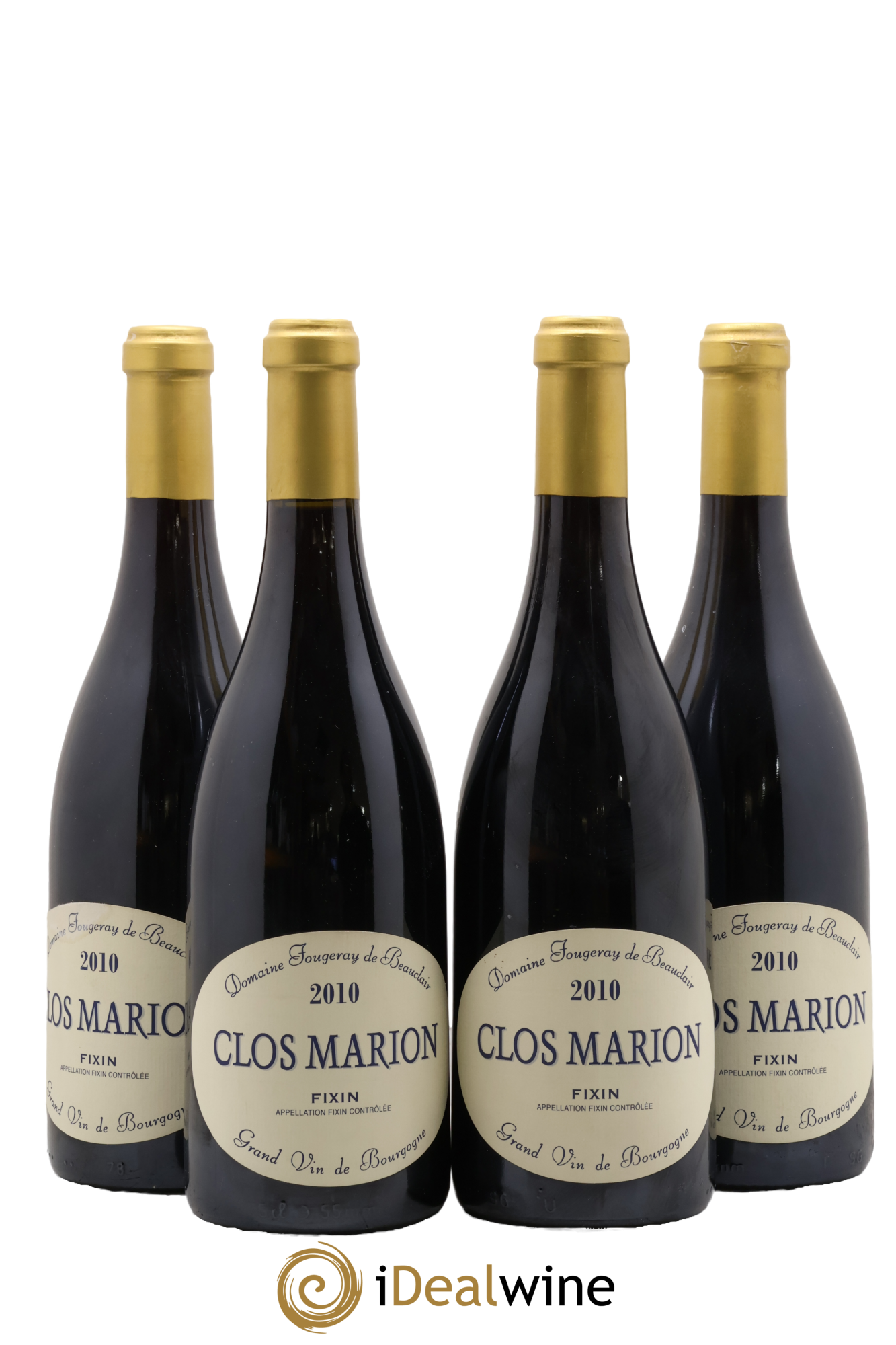 Fixin Clos Marion Fougeray de Beauclair (Domaine) 2010 - Lotto di 4 bottiglie - 0