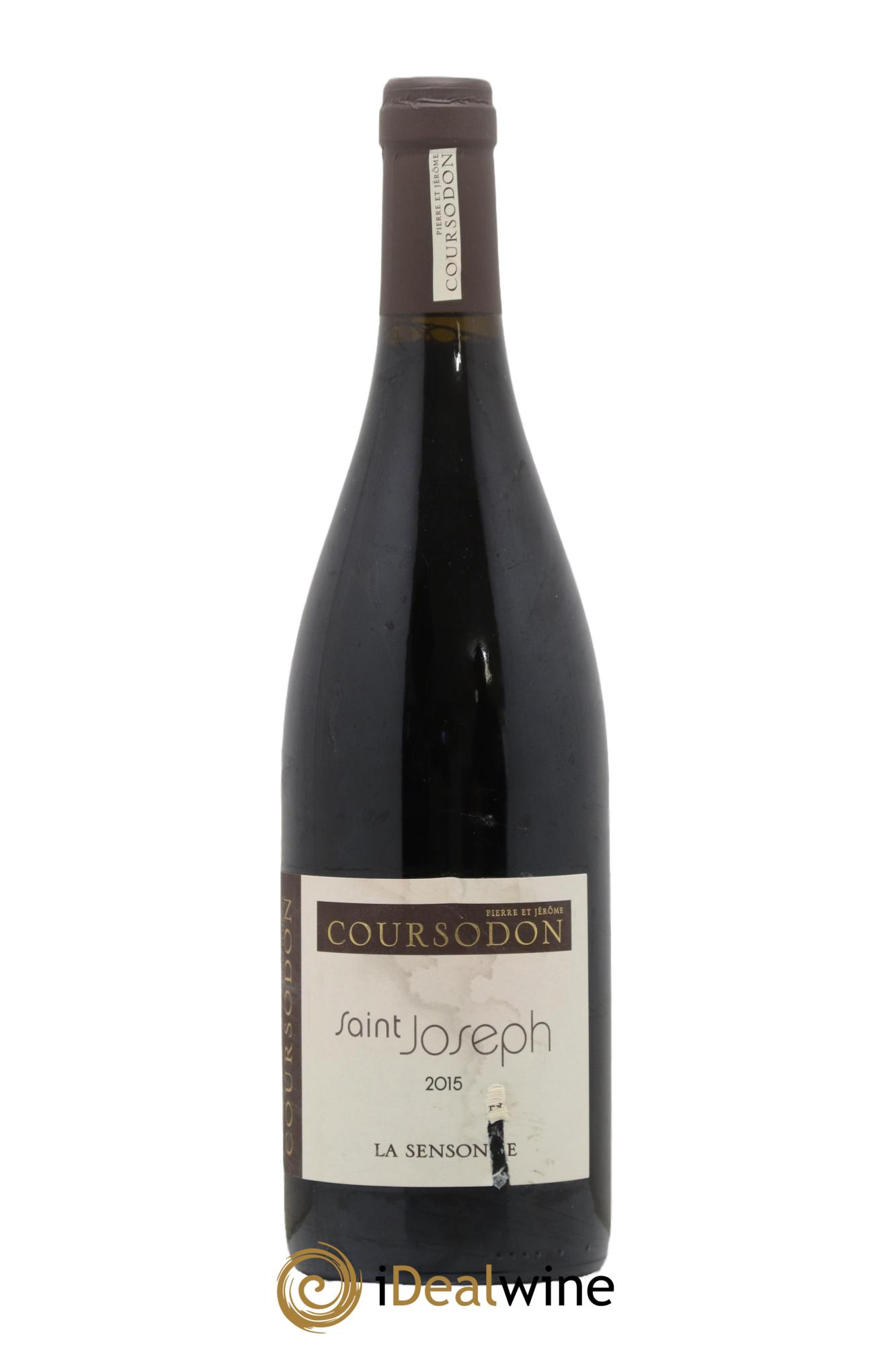 Saint-Joseph La Sensonne Pierre et Jérôme Coursodon 2015 - Lot de 1 bouteille - 0
