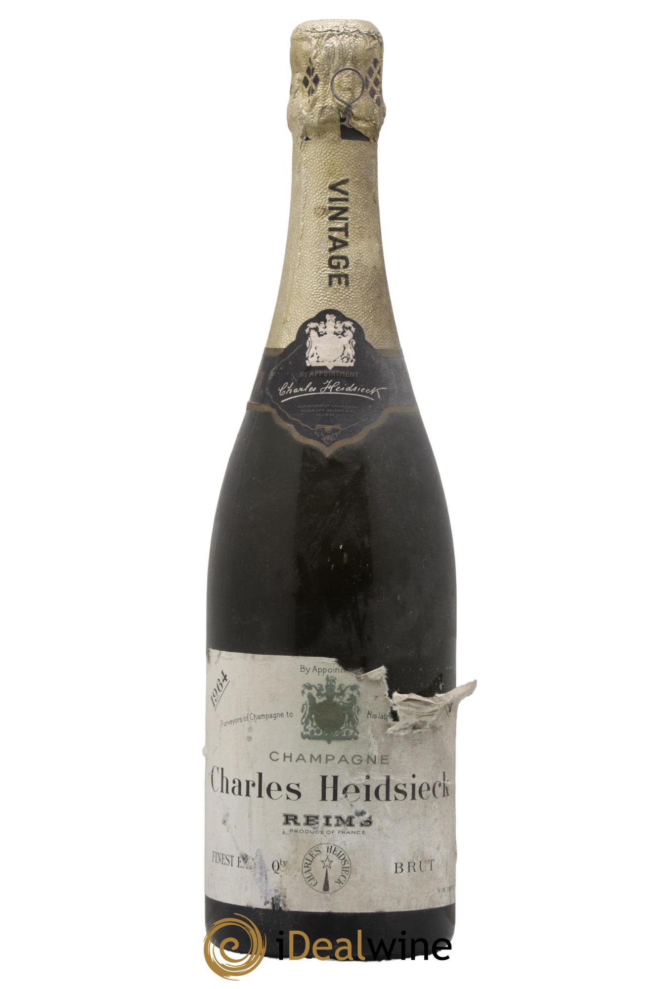Cuvée Charles Heidsieck Charles Heidsieck 1964 - Lot de 1 bouteille - 0