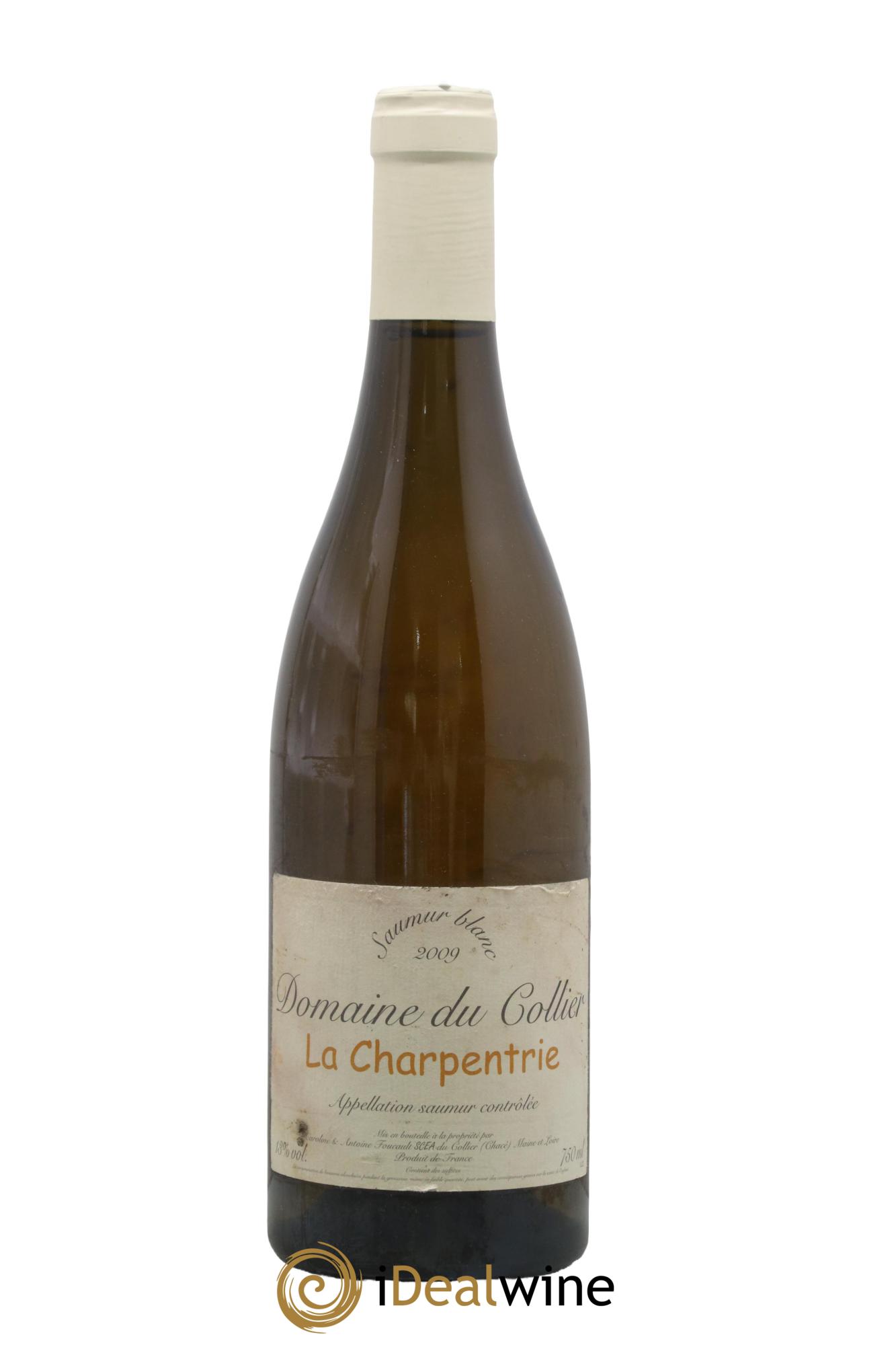 Saumur La Charpentrie Domaine du Collier 2009 - Lotto di 1 bottiglia - 0